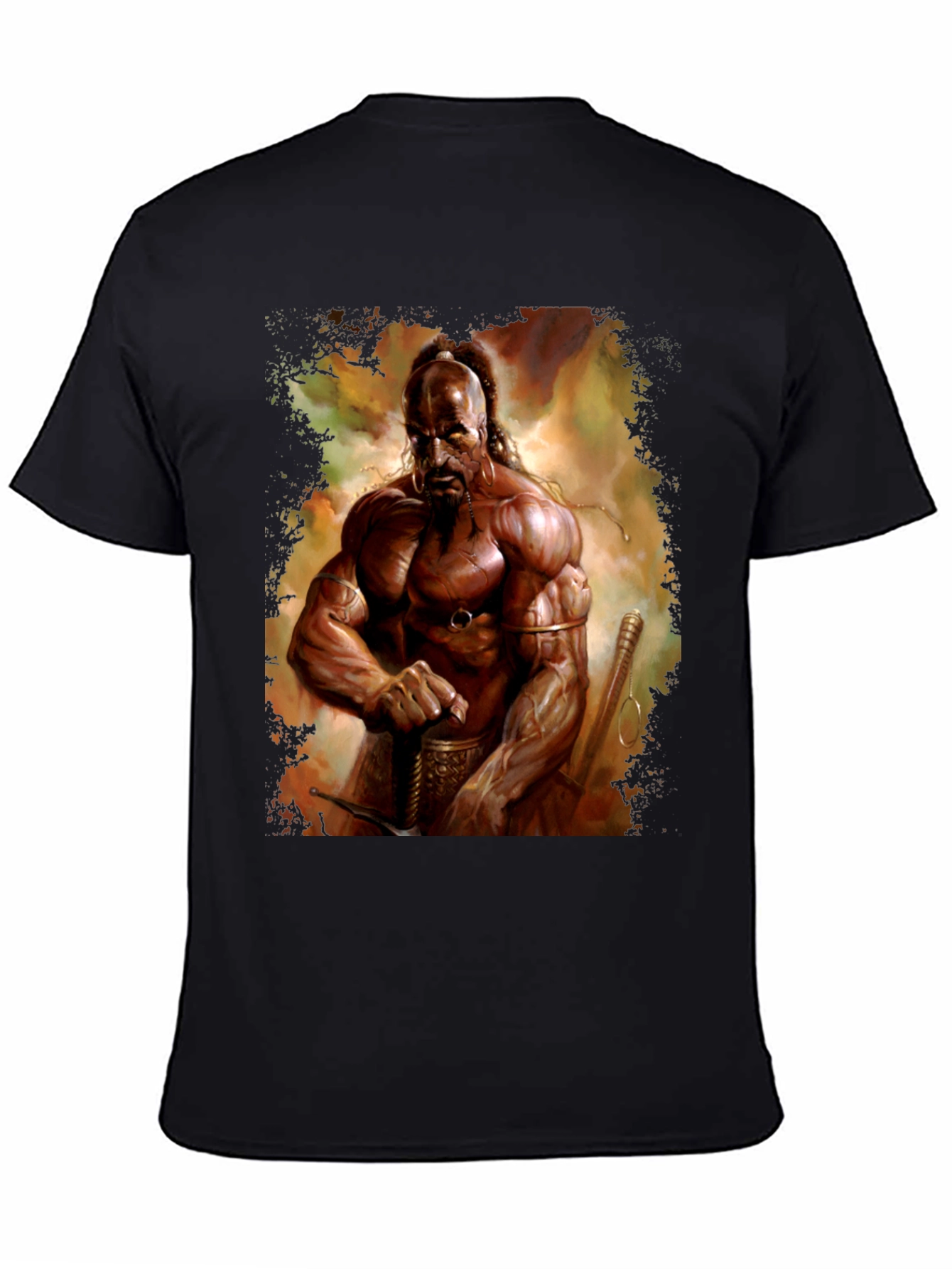 Warrior Graphic Print T-Shirt