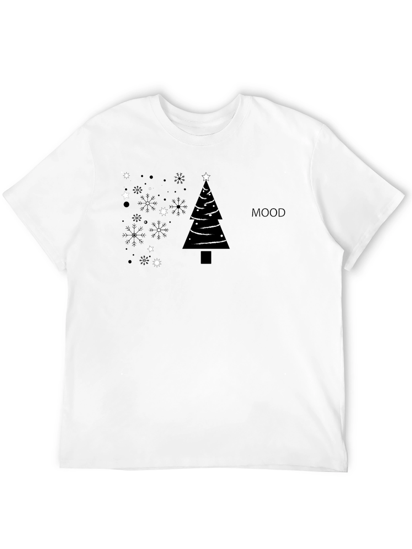 Christmas Tree Mood T-Shirt - Festive Holiday Tee