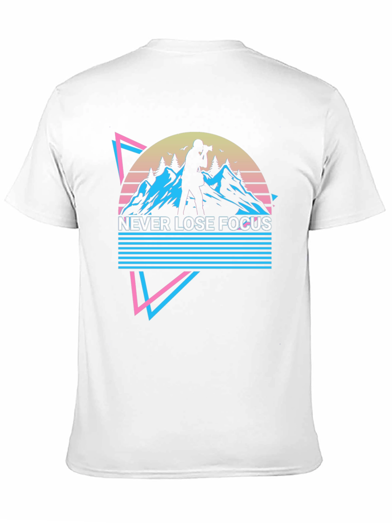 Never Lose Focus T-Shirt - Photography Retro Style