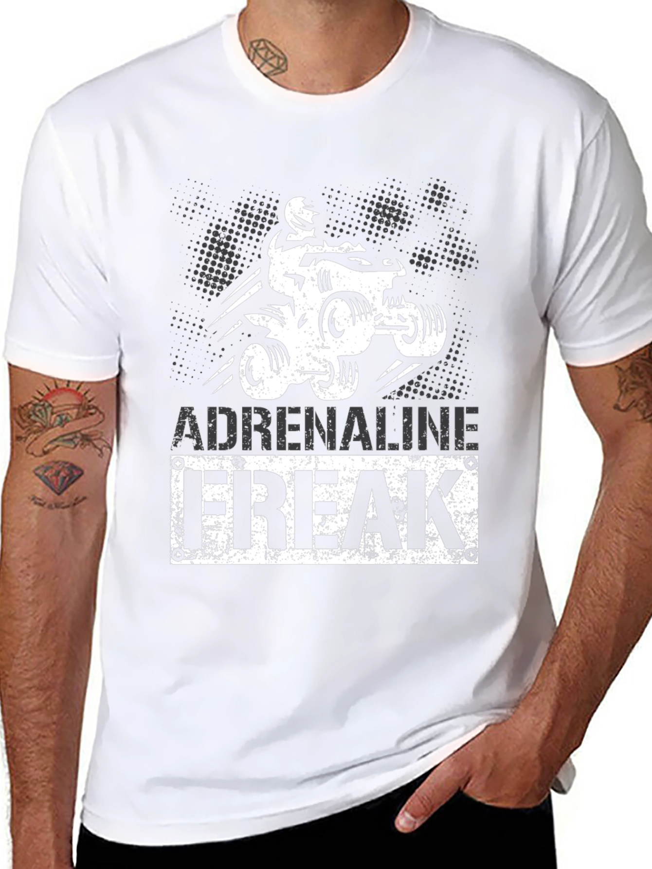 Adrenaline Freak ATV T-Shirt - Off Road Thrills