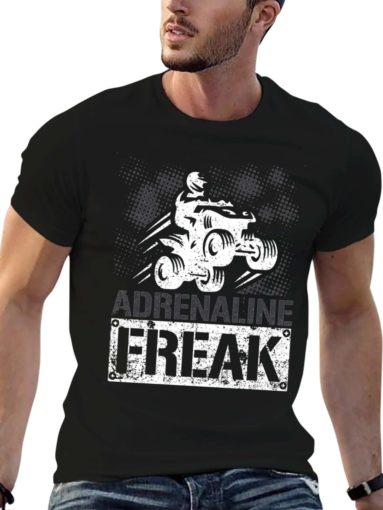 Adrenaline Freak ATV T-Shirt - Off Road Thrills