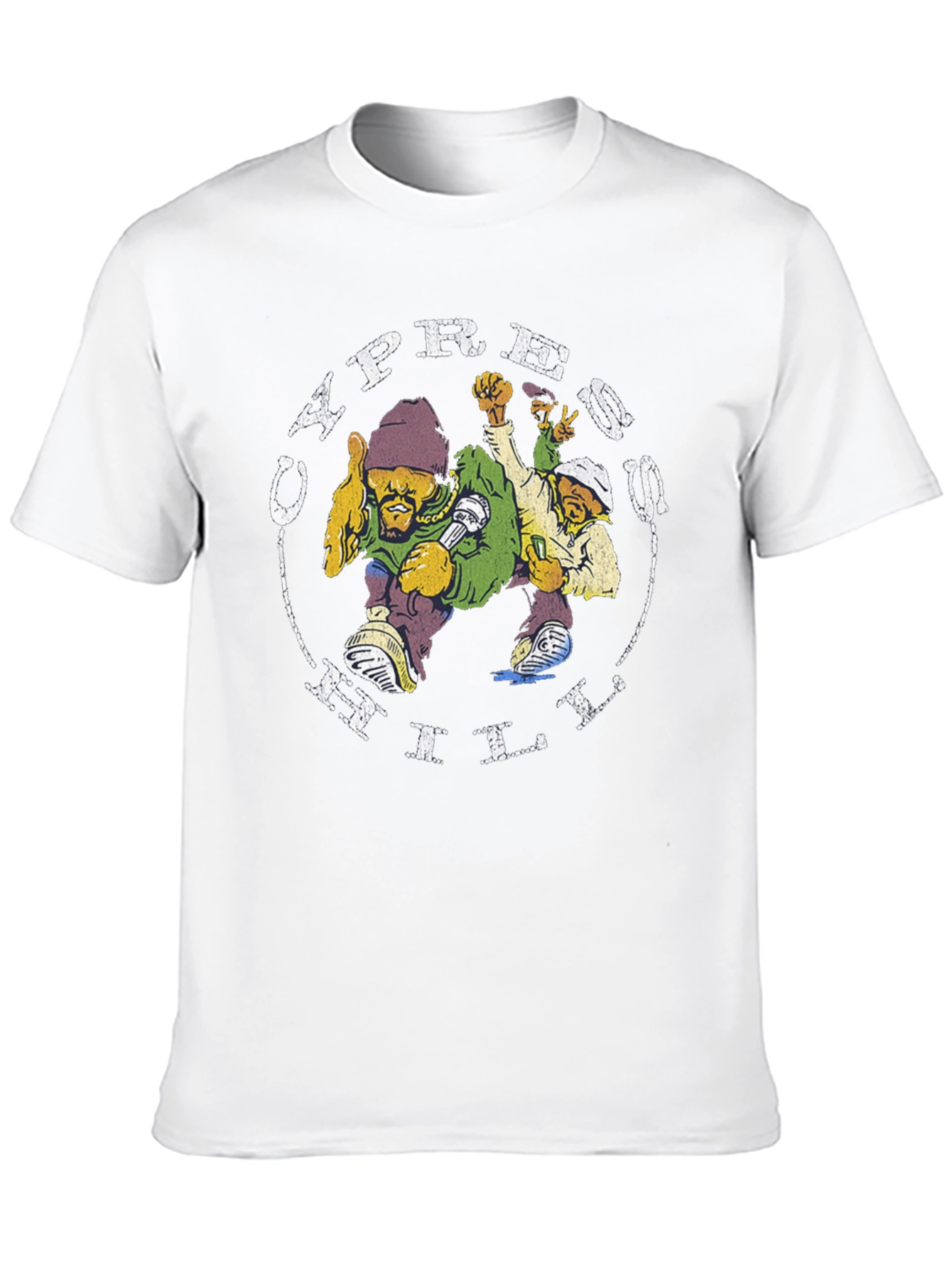 Cypress Hill Graphic Tee - Black Cotton Blend