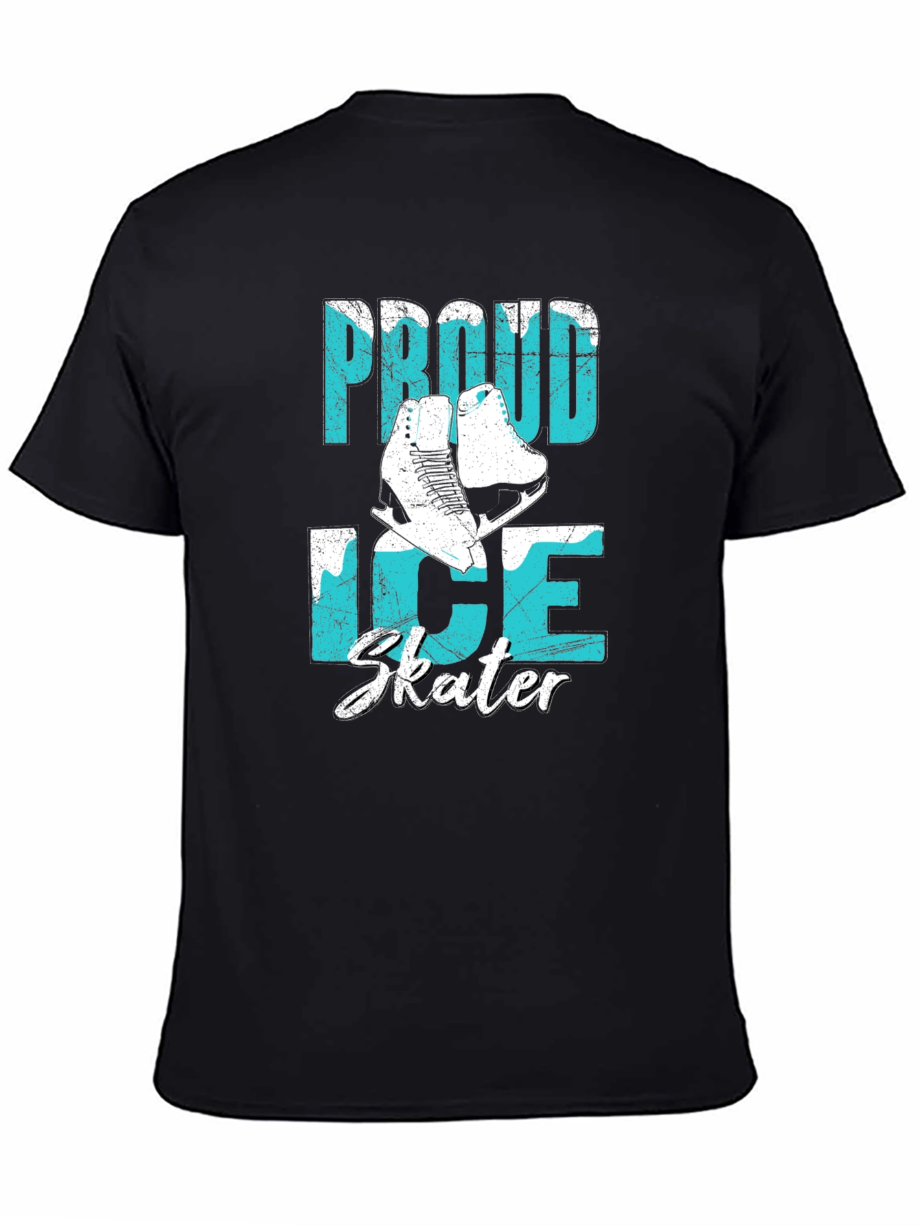 Proud Ice Skater Graphic T-Shirt