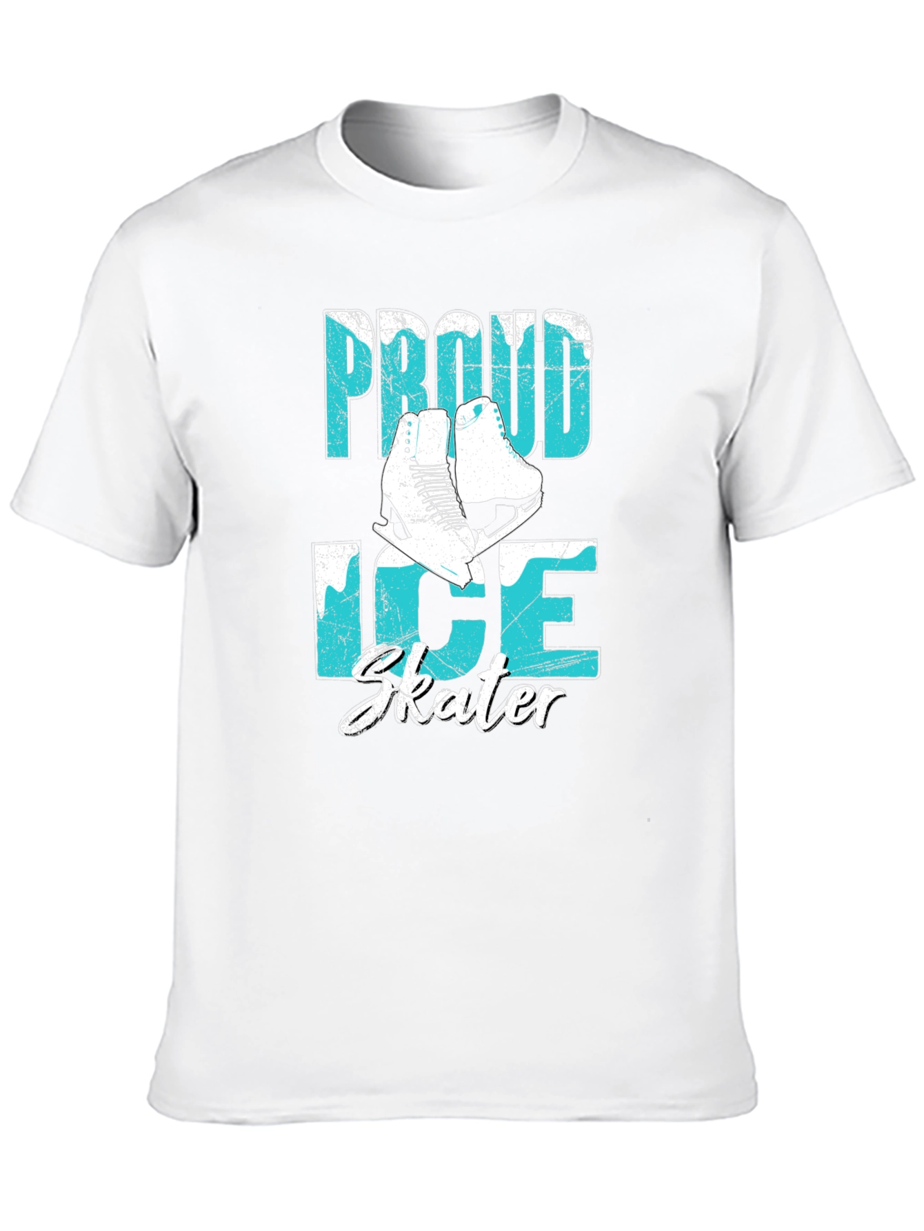 Proud Ice Skater Graphic T-Shirt