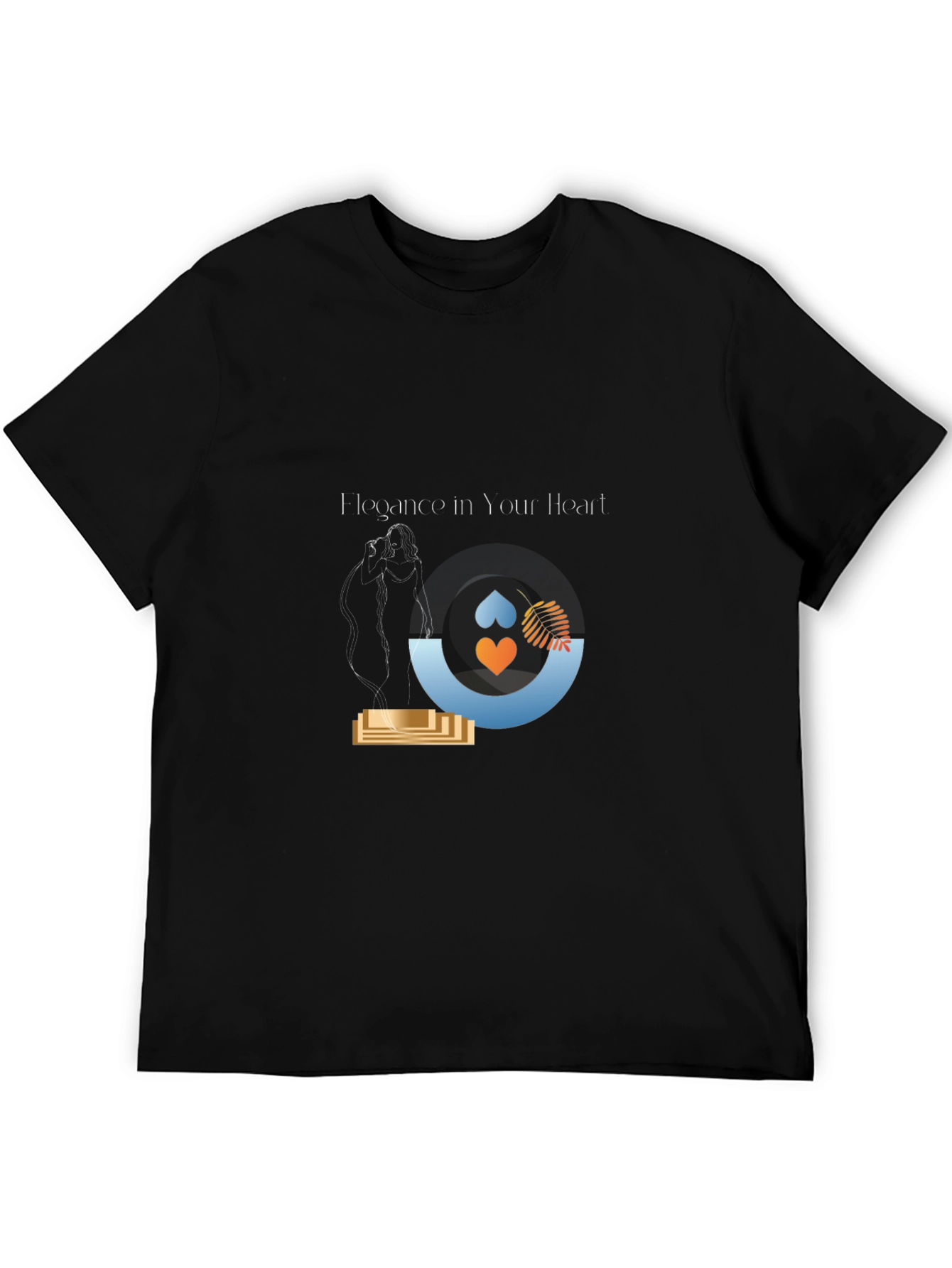 Elegance in Your Heart Graphic Tee