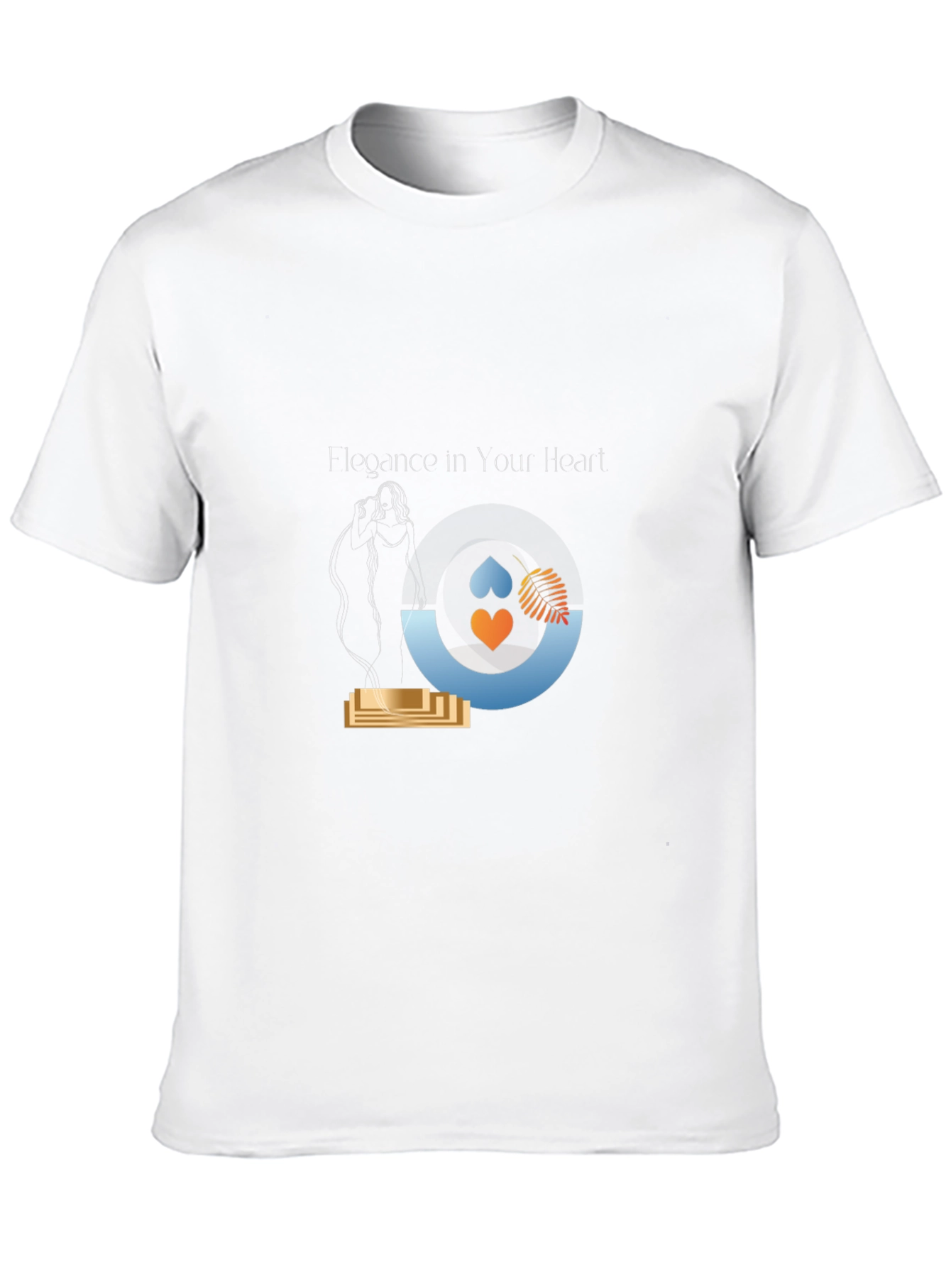 Elegance in Your Heart Graphic Tee