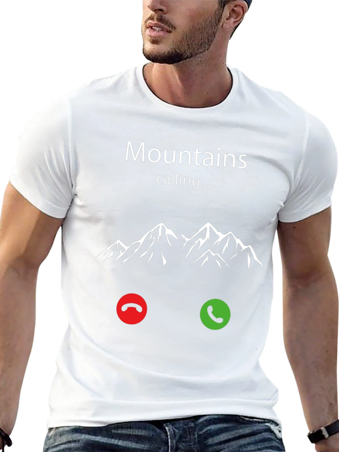 Mountains Calling T-Shirt - Adventure Awaits!