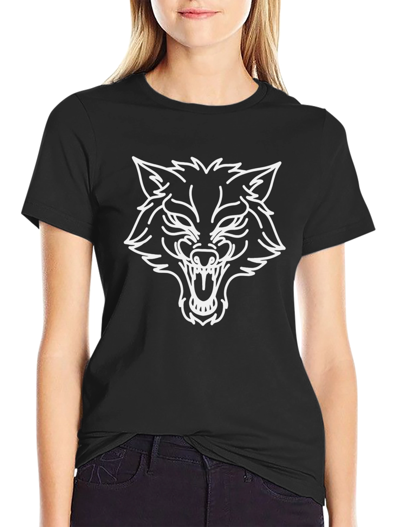 Wolf Graphic Tee - Fierce Style