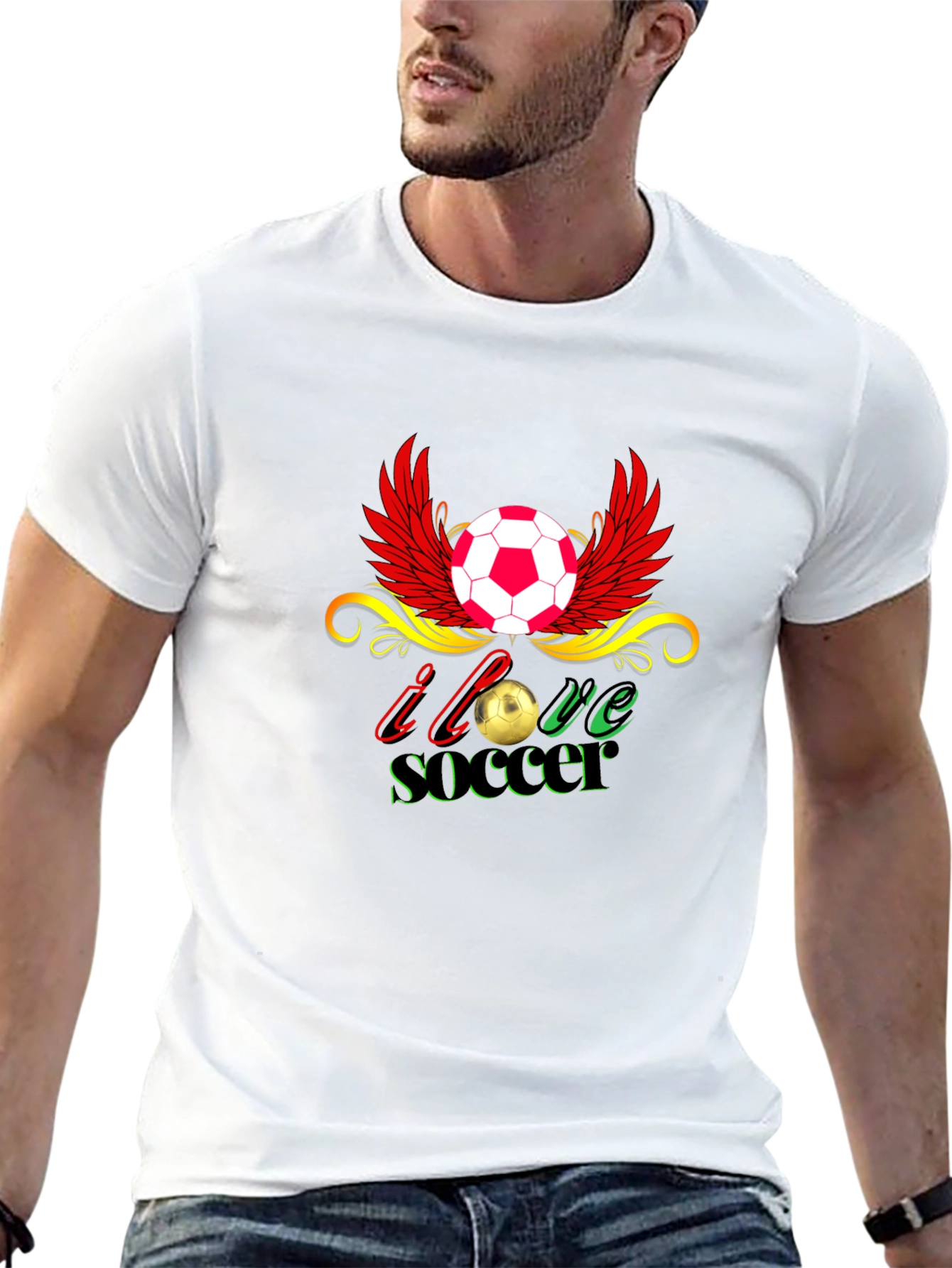 I Love Soccer T-Shirt