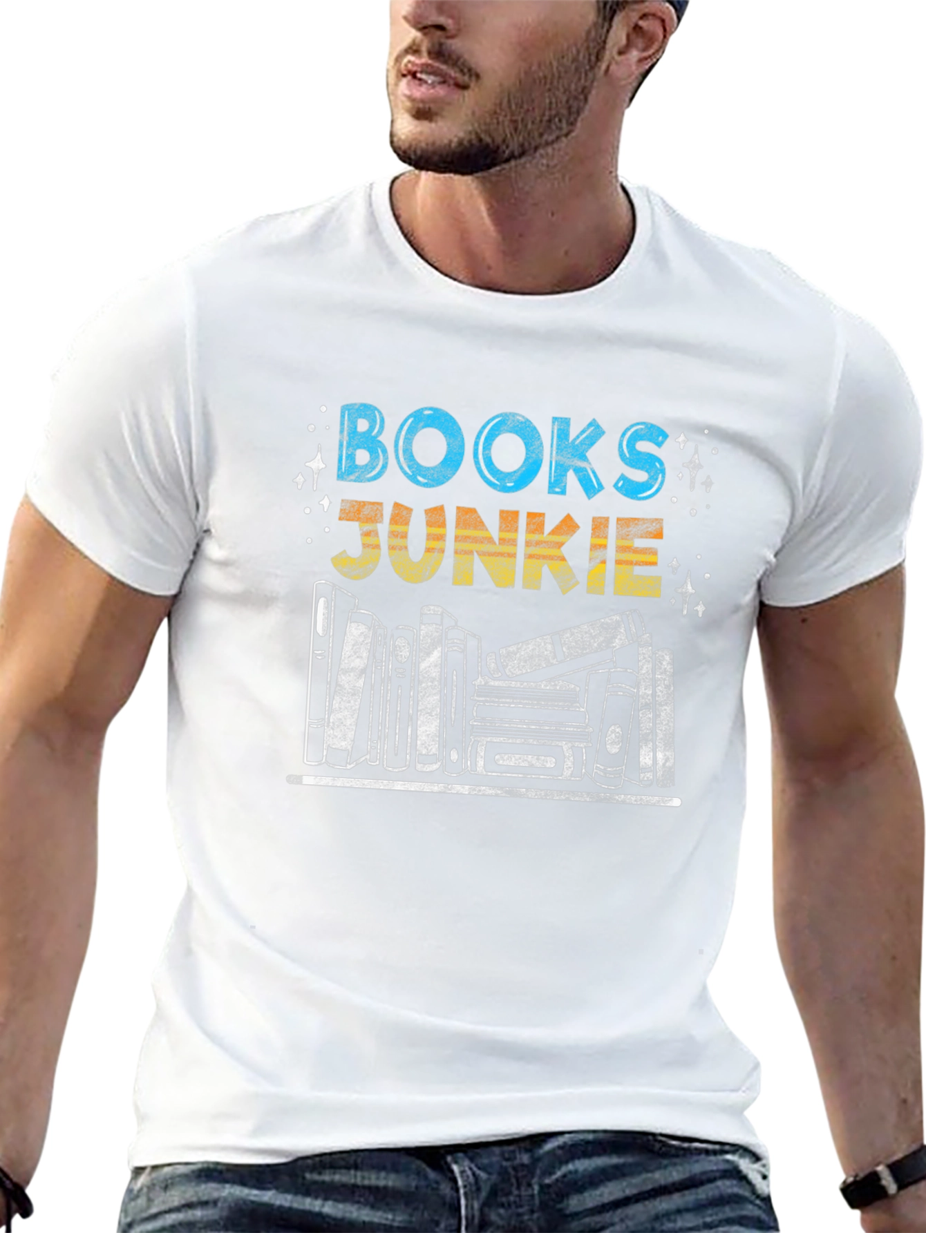 Books Junkie Graphic Tee