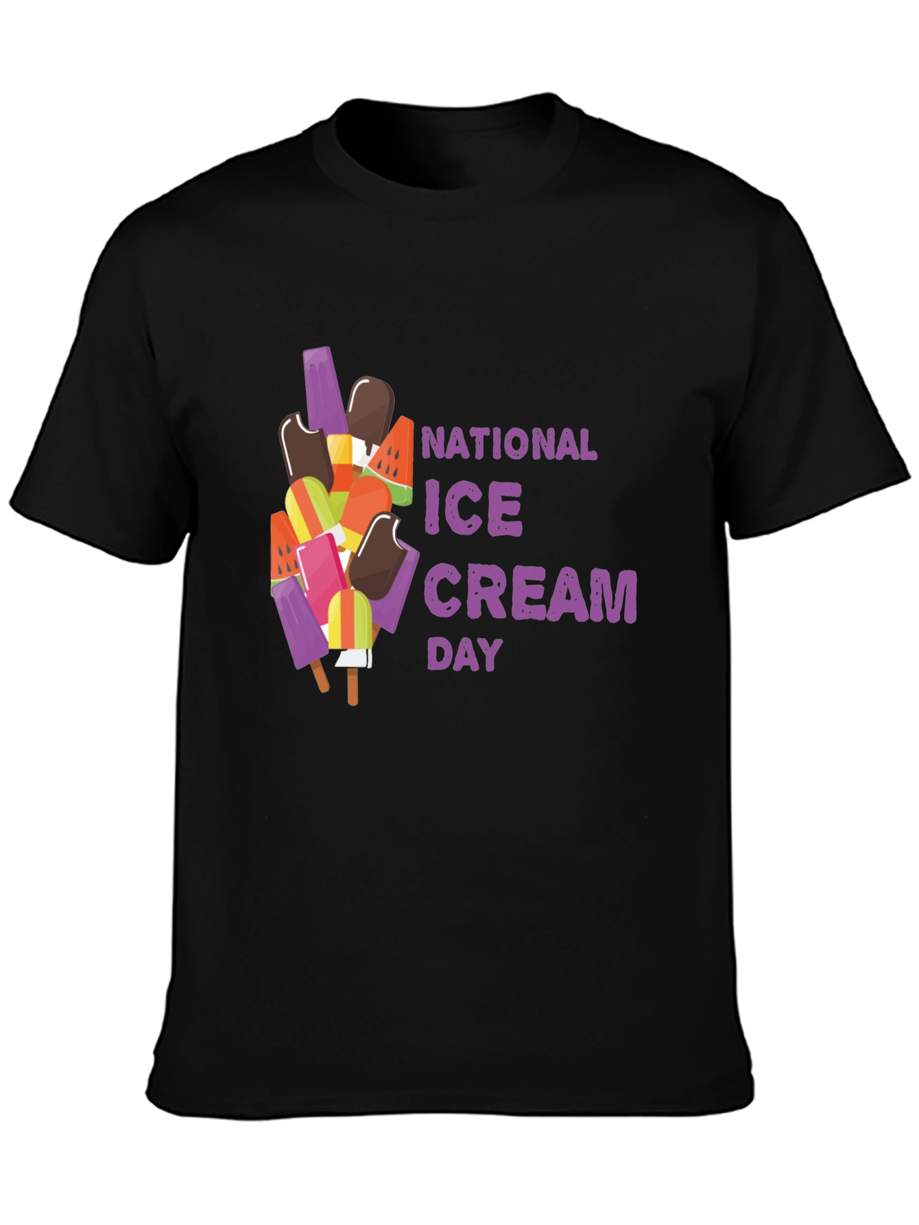 National Ice Cream Day Graphic T-Shirt