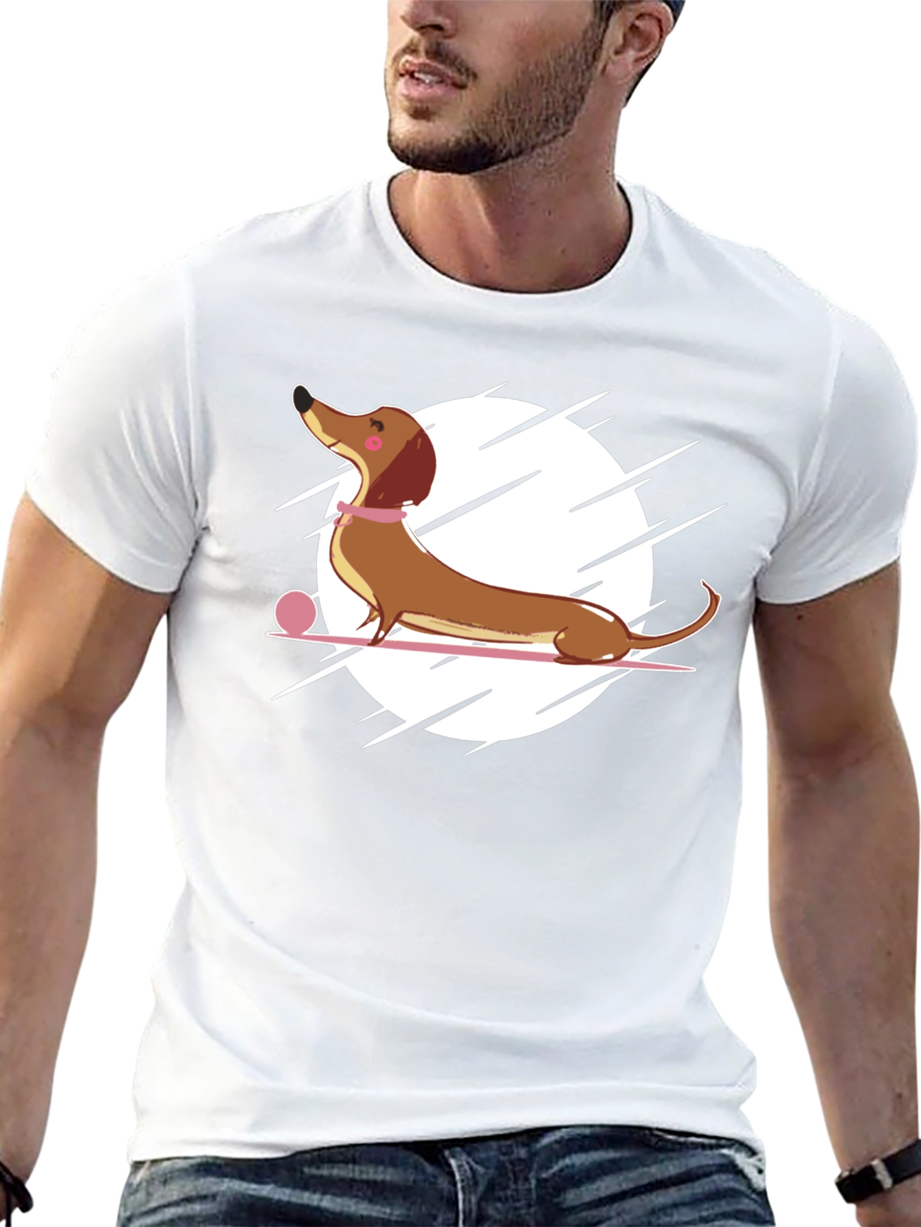 Dachshund Dog T-Shirt - Cute Weiner Dog Graphic Tee