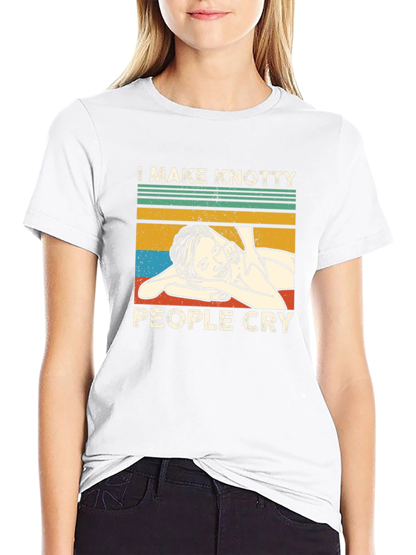 Knotty People Cry Massage T-Shirt