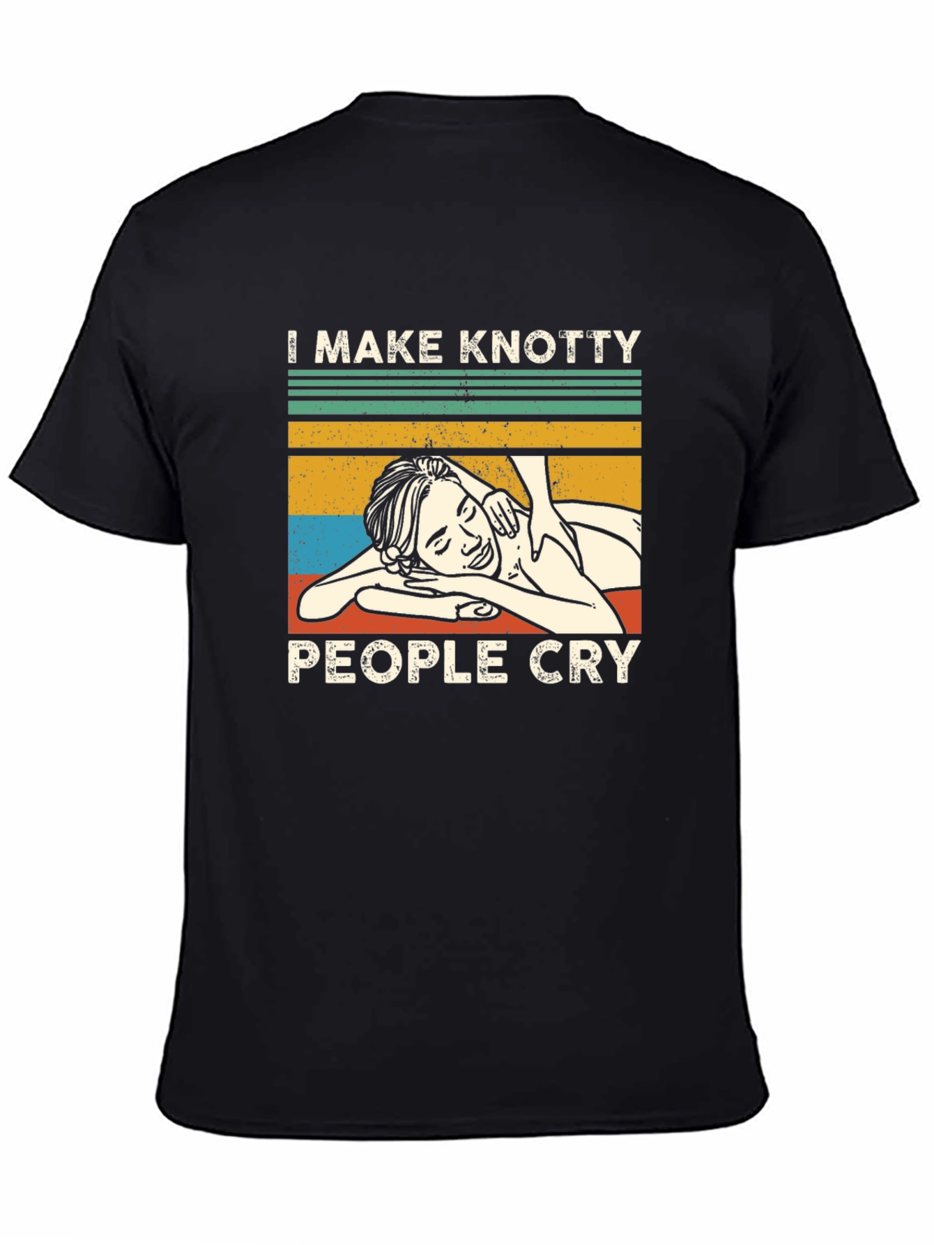 Knotty People Cry Massage T-Shirt