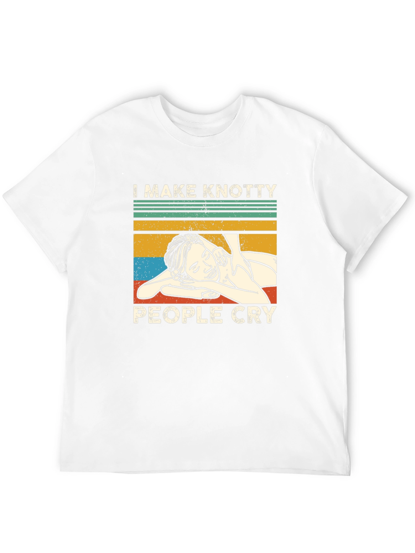 Knotty People Cry Massage T-Shirt
