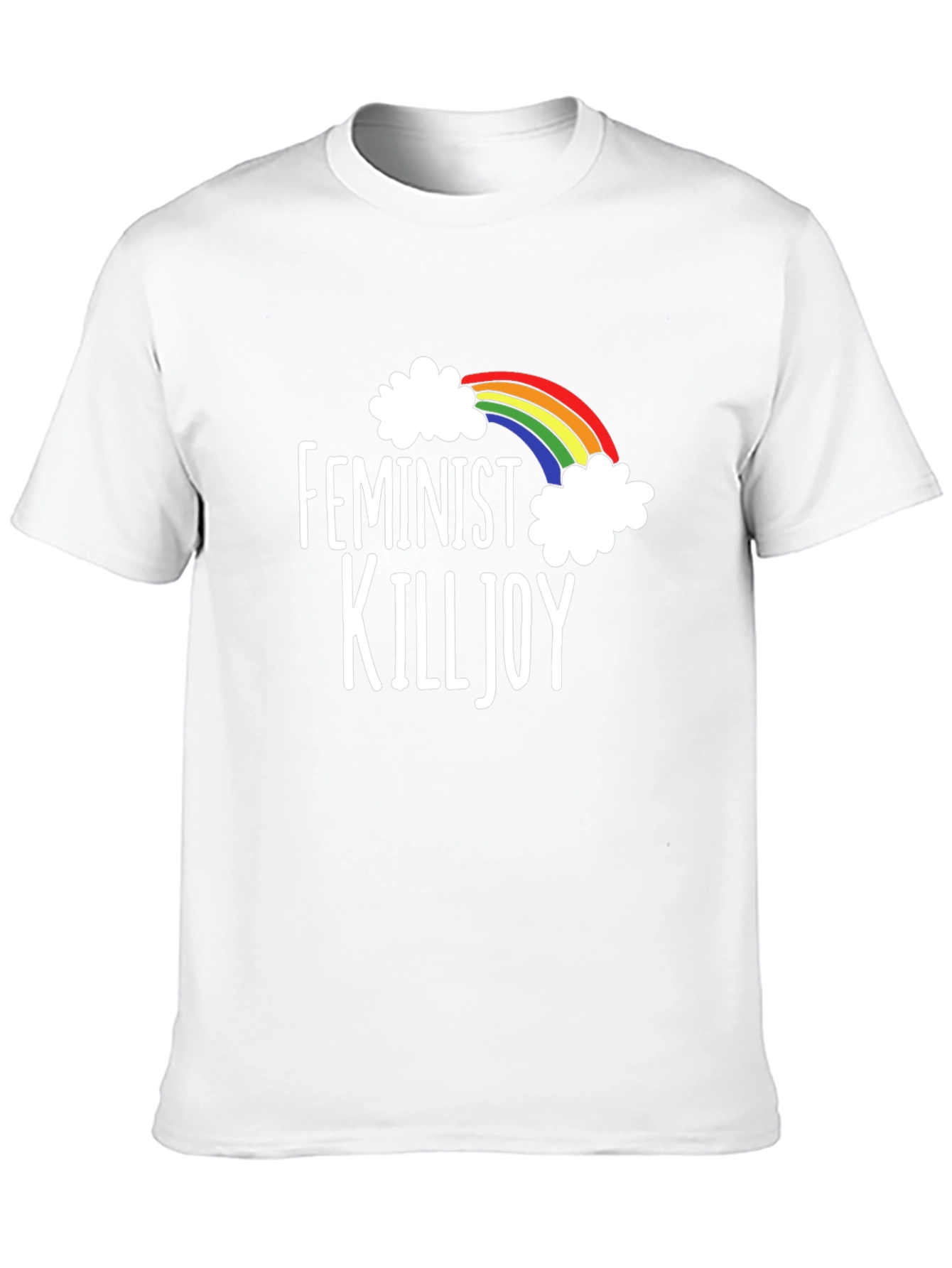 Feminist Killjoy Rainbow Graphic T-Shirt