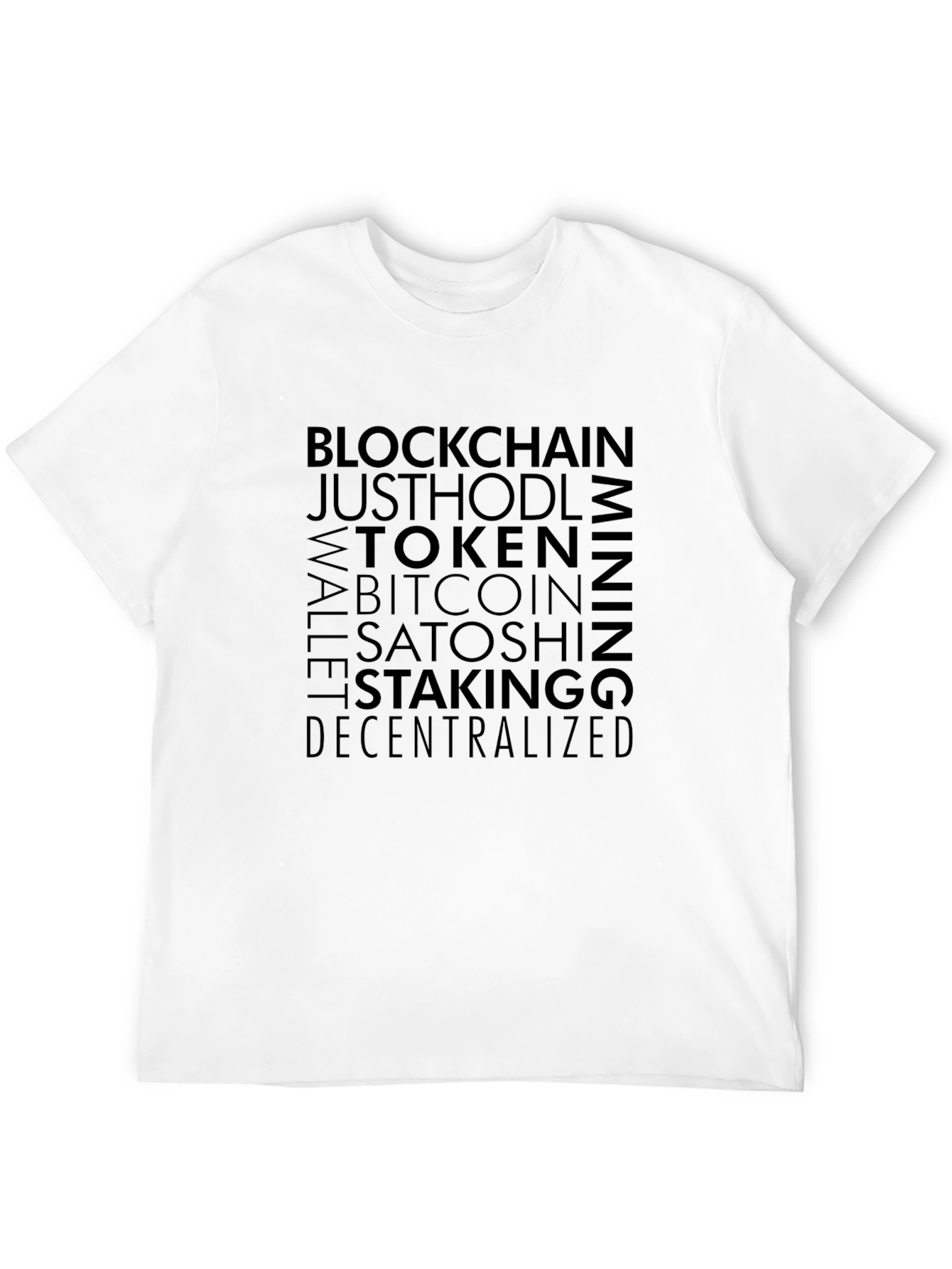 Crypto Enthusiast Tee: Blockchain Bitcoin Mining Design