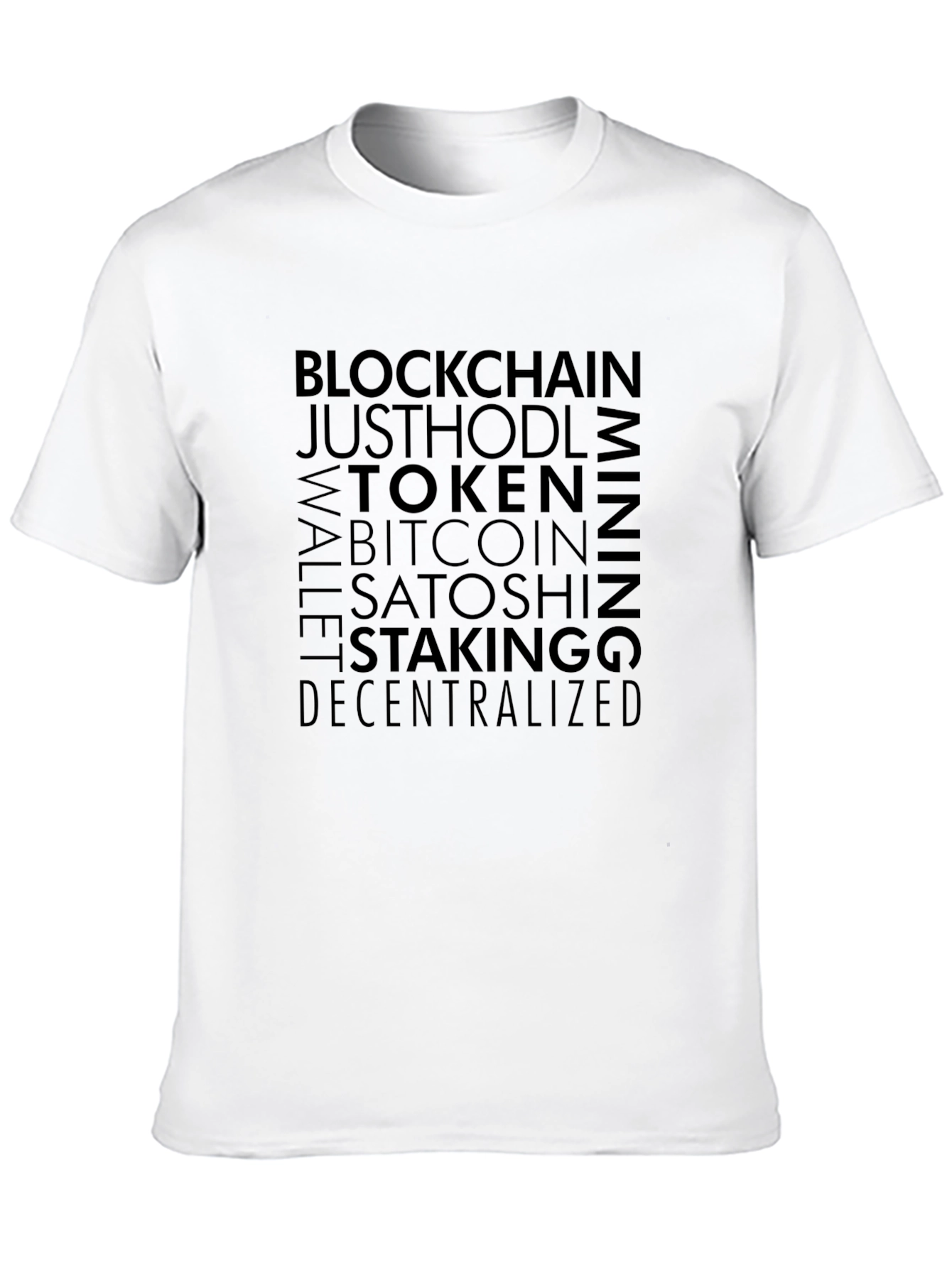 Crypto Enthusiast Tee: Blockchain Bitcoin Mining Design