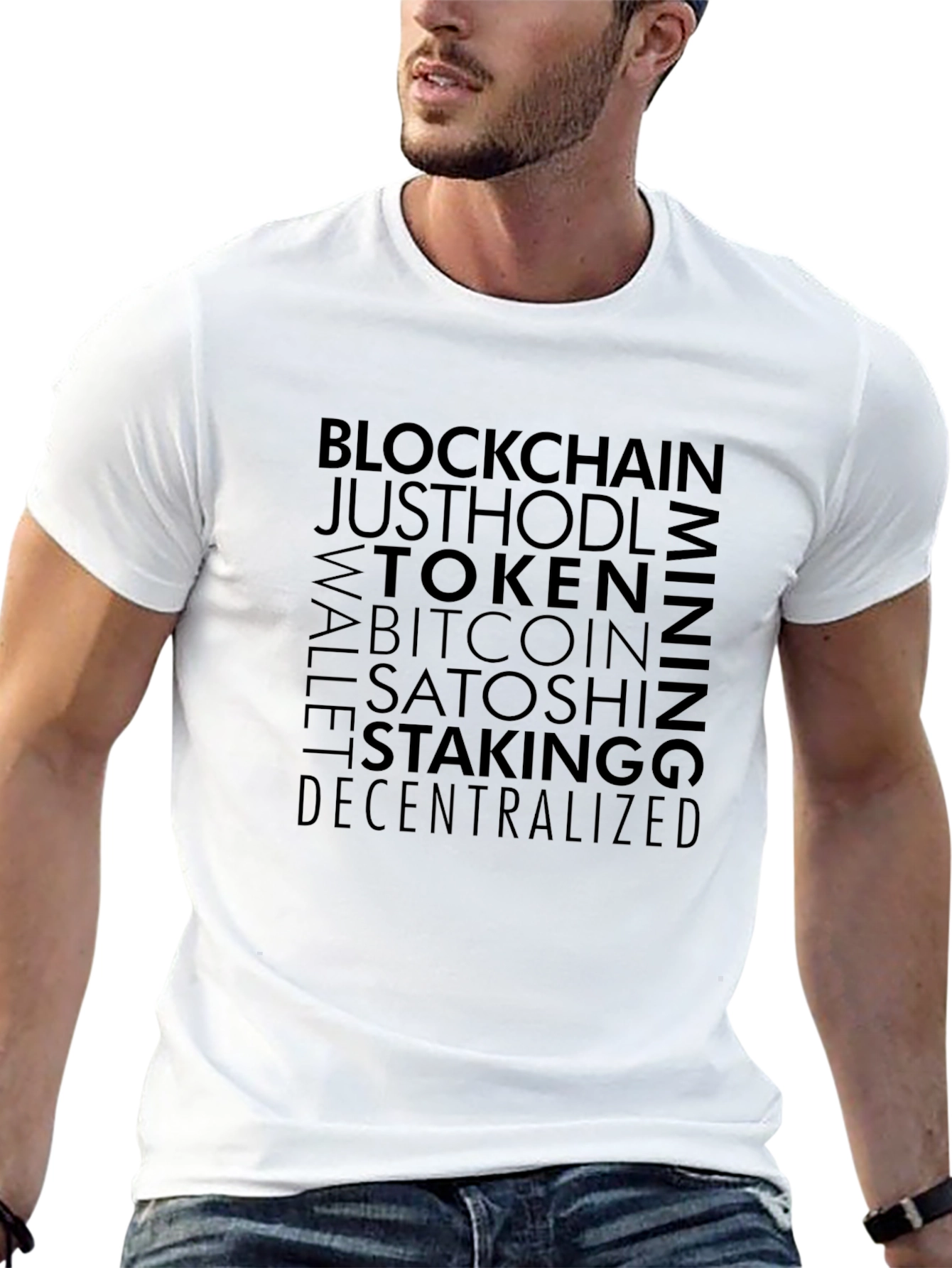 Crypto Enthusiast Tee: Blockchain Bitcoin Mining Design