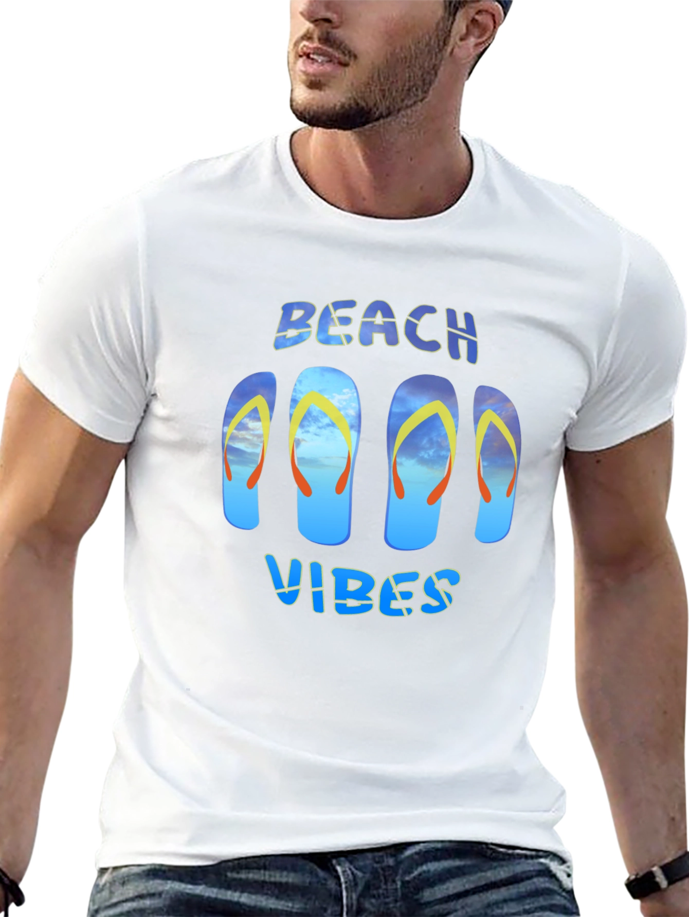 Beach Vibes Graphic Tee - Summer Ready