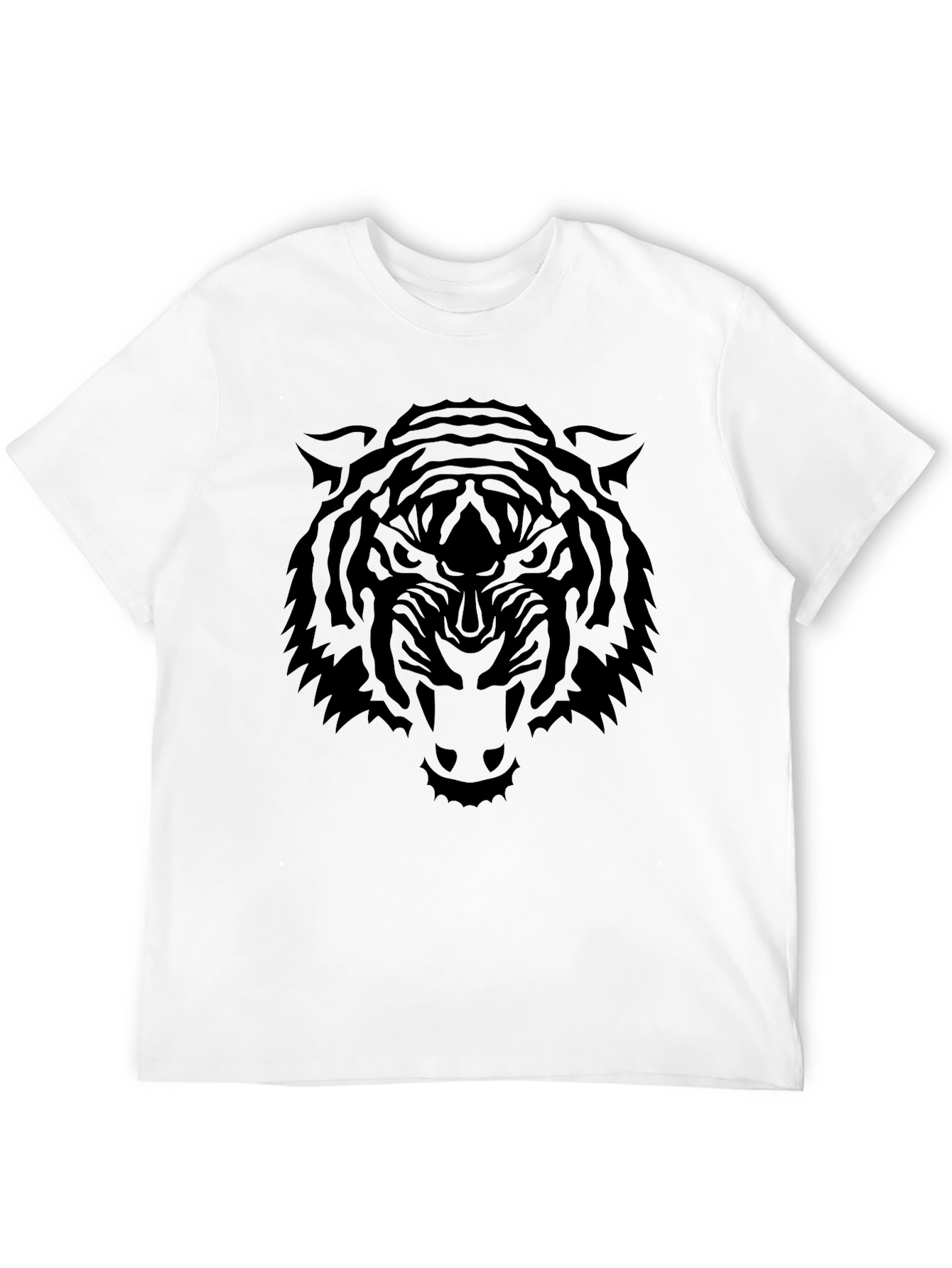 Tiger Graphic Black T-Shirt
