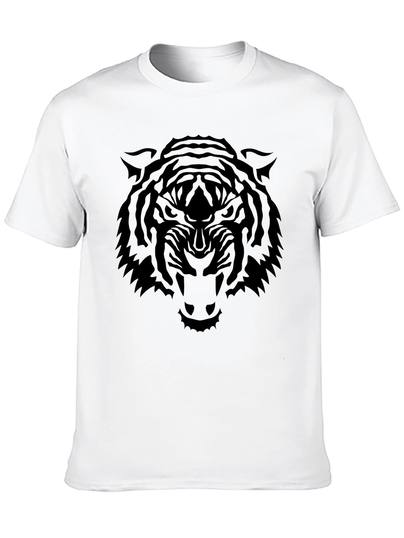 Tiger Graphic Black T-Shirt