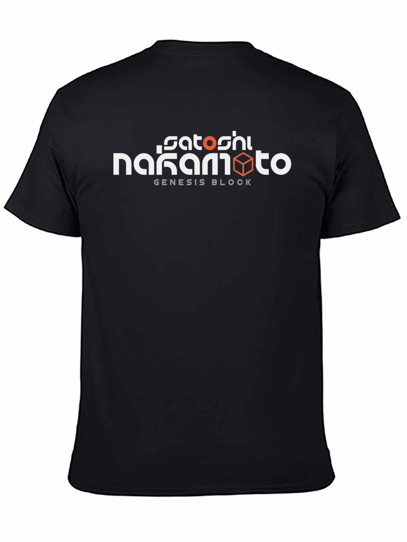 Satoshi Nakamoto Genesis Block Black T-Shirt