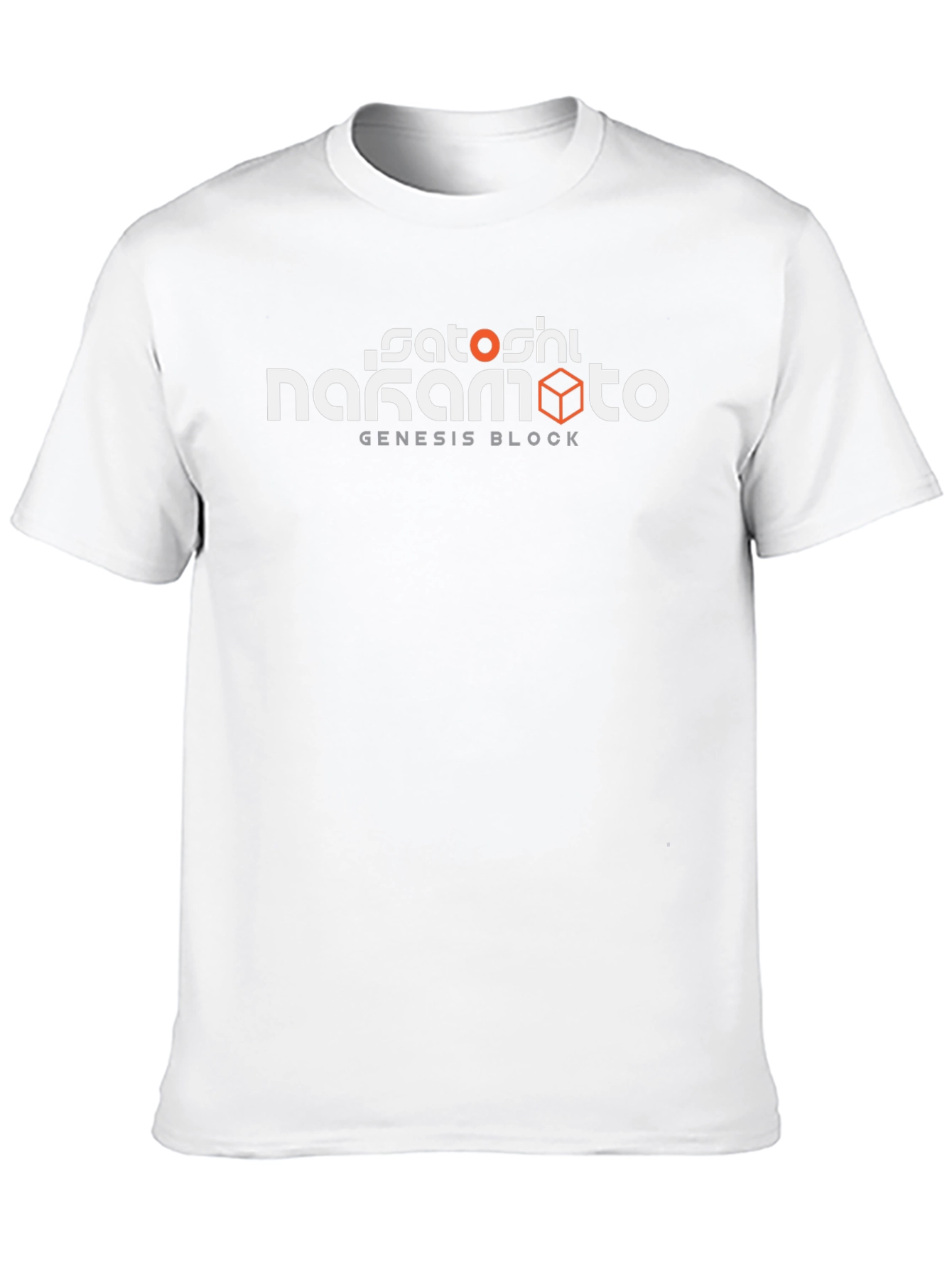 Satoshi Nakamoto Genesis Block Black T-Shirt