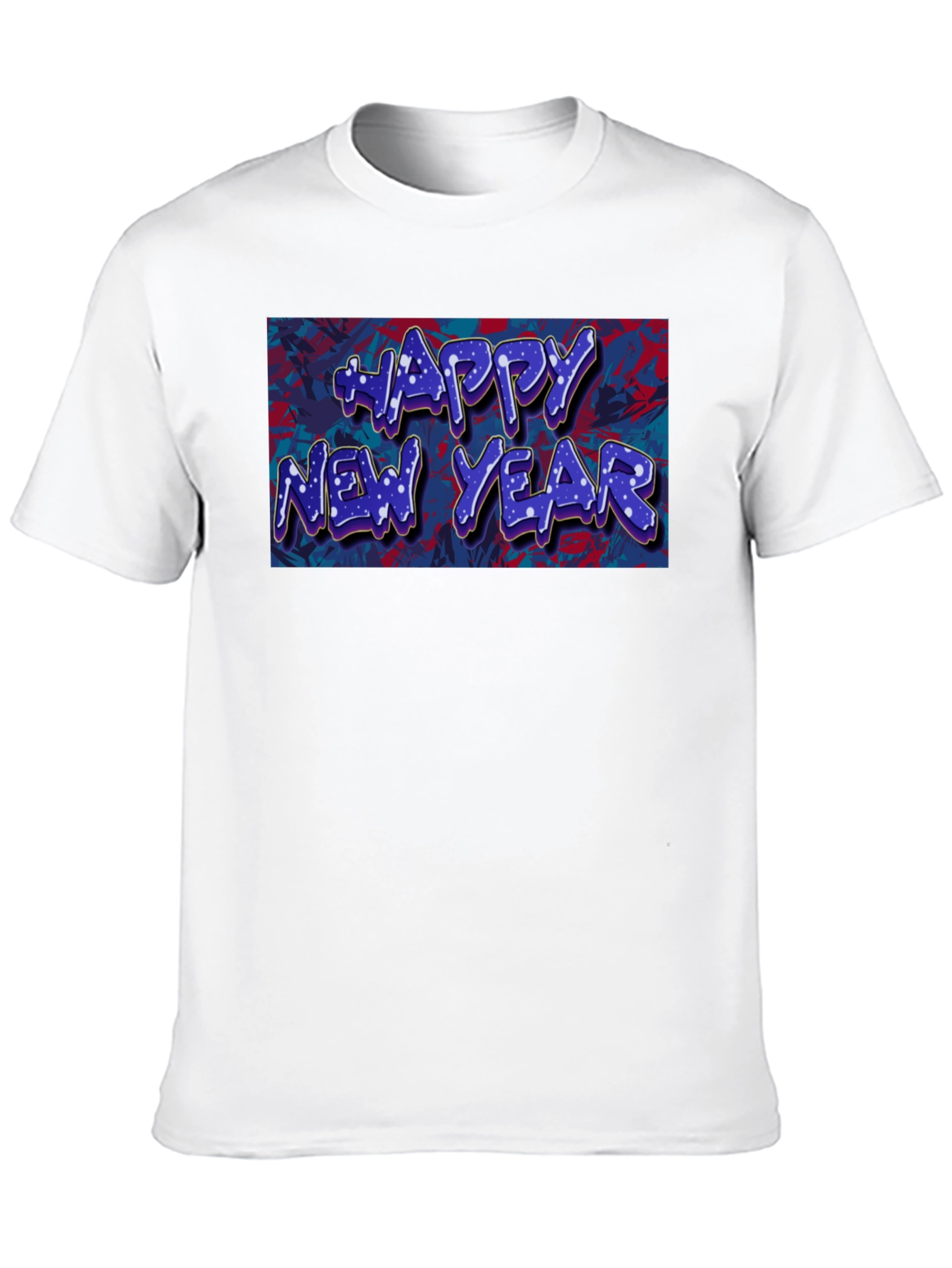 Happy New Year Graphic Tee - Stylish Celebration Shirt