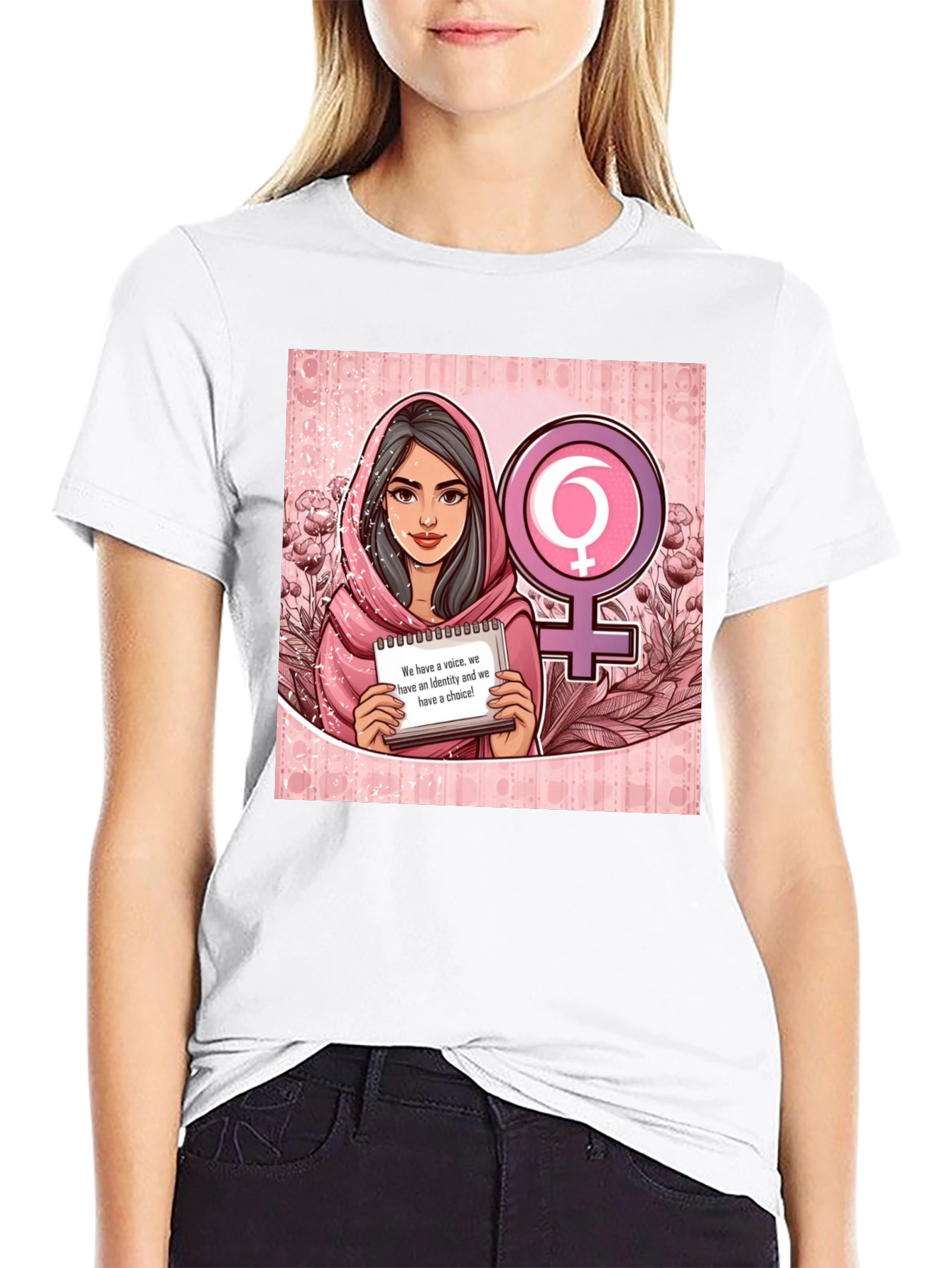 Empowered Womens Rights Graphic T-Shirt