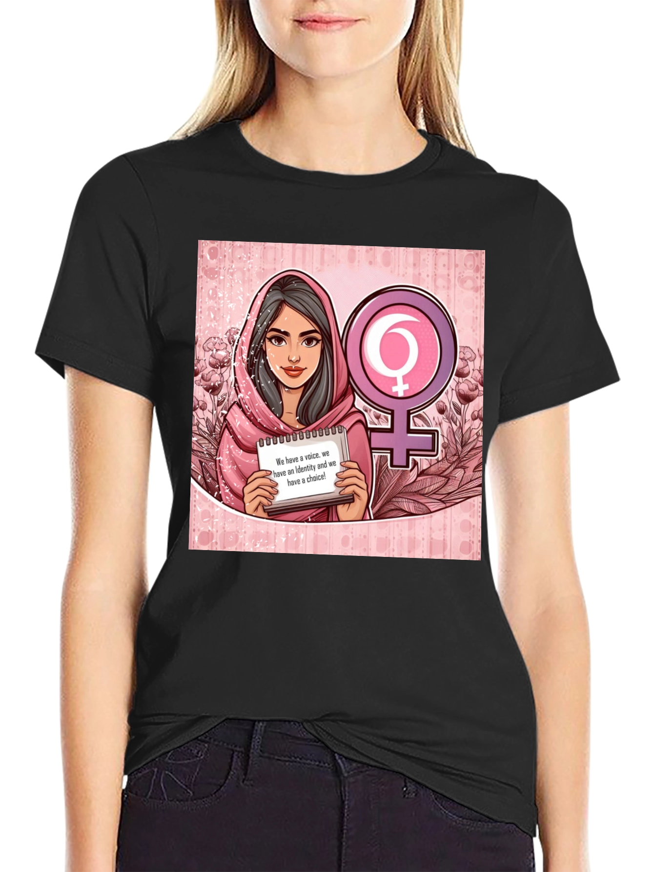 Empowered Womens Rights Graphic T-Shirt