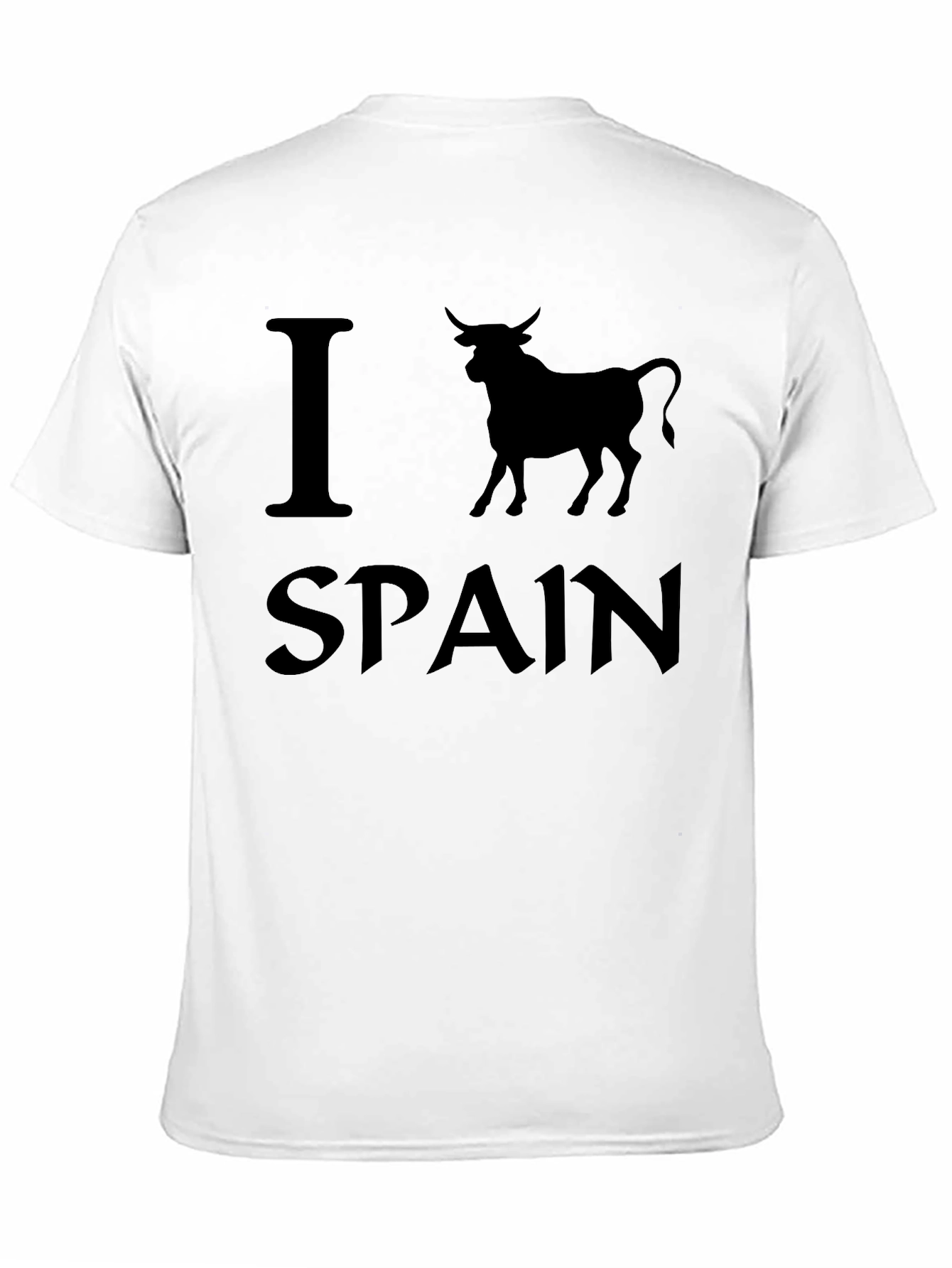 I Bull Spain T-Shirt - Black Graphic Tee