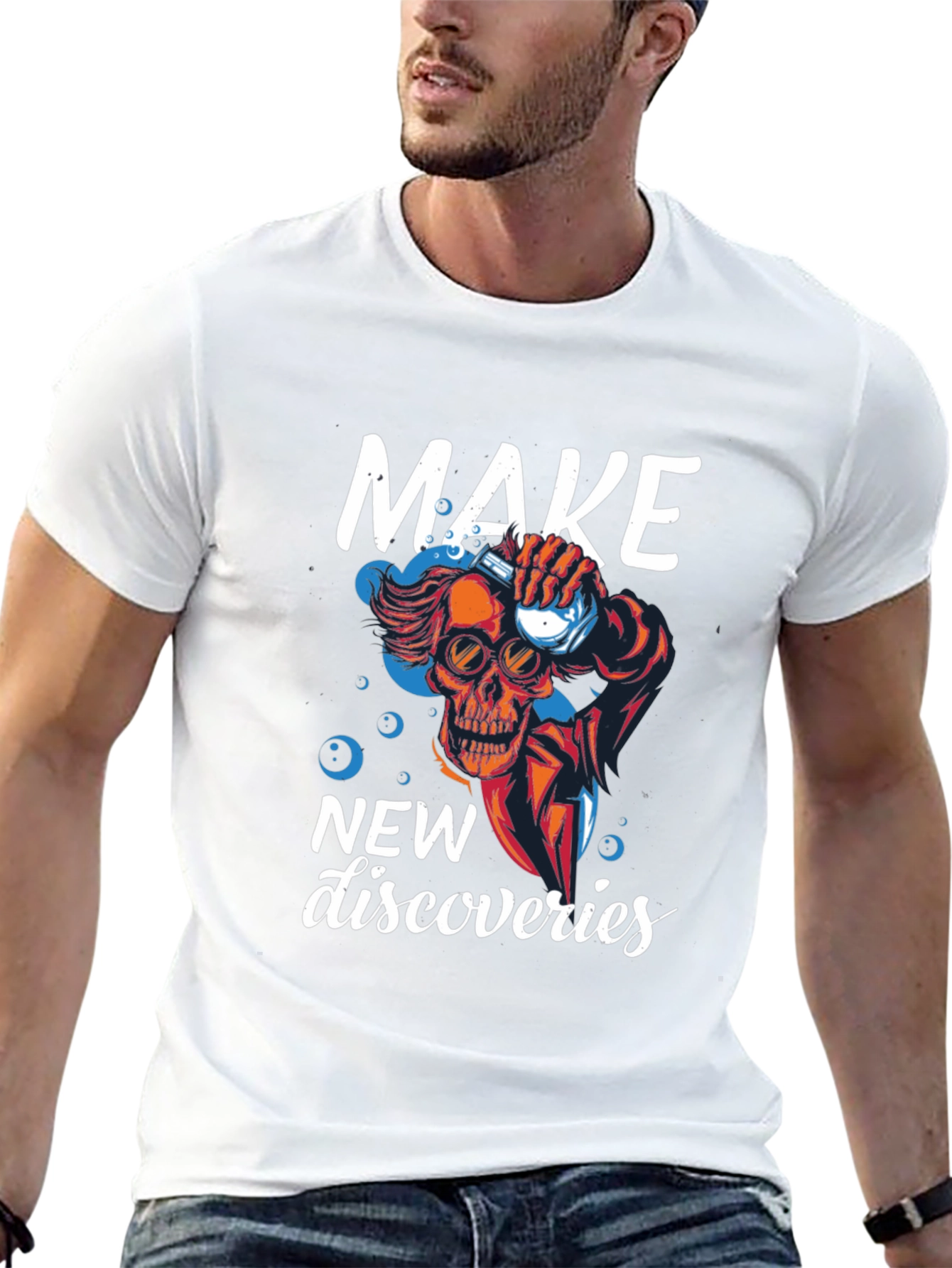 Make New Discoveries Graphic Tee