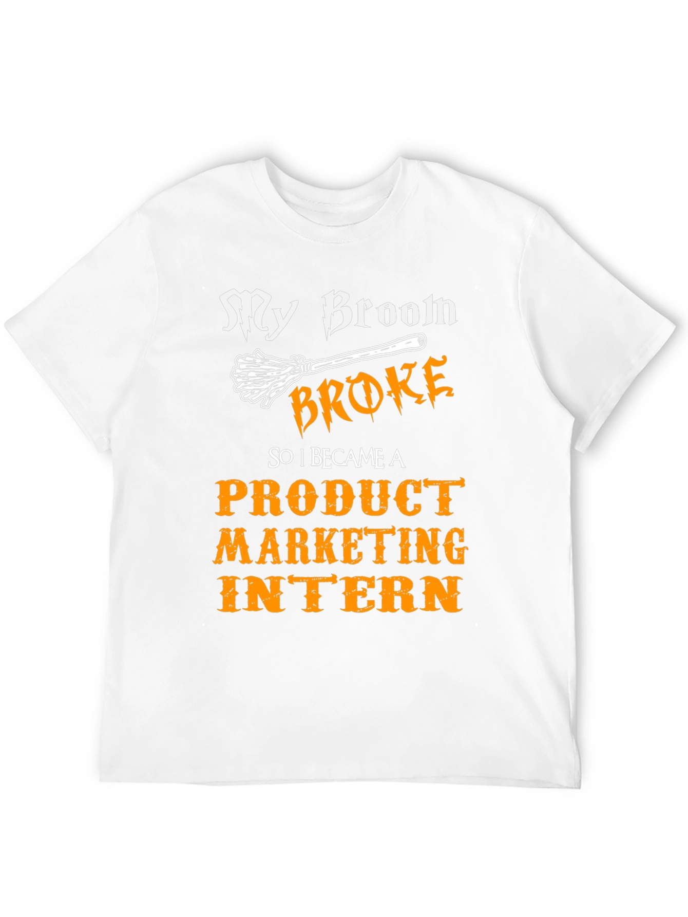 Funny Halloween Product Marketing Intern T-Shirt