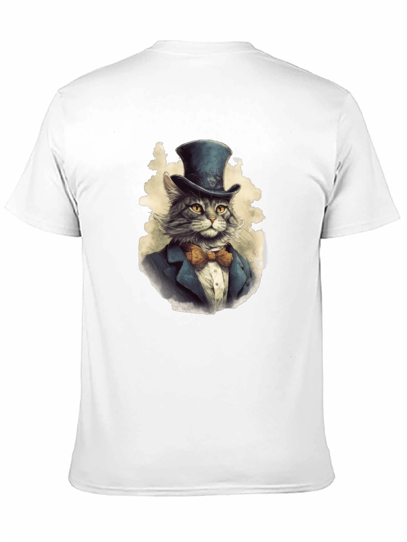 Dapper Cat Top Hat T-Shirt