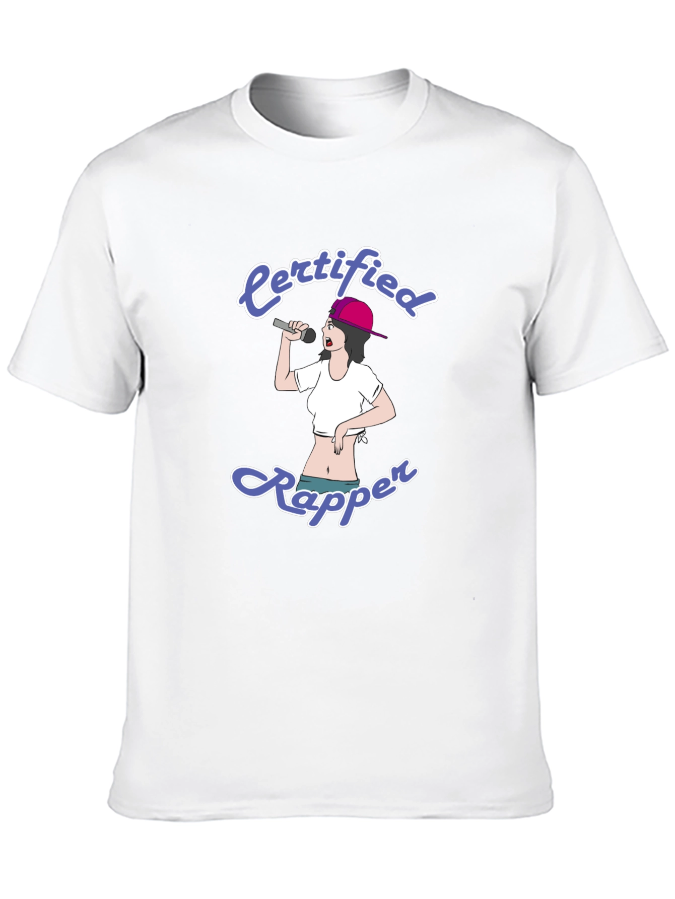 Certified Rapper Graphic T-Shirt - Unisex