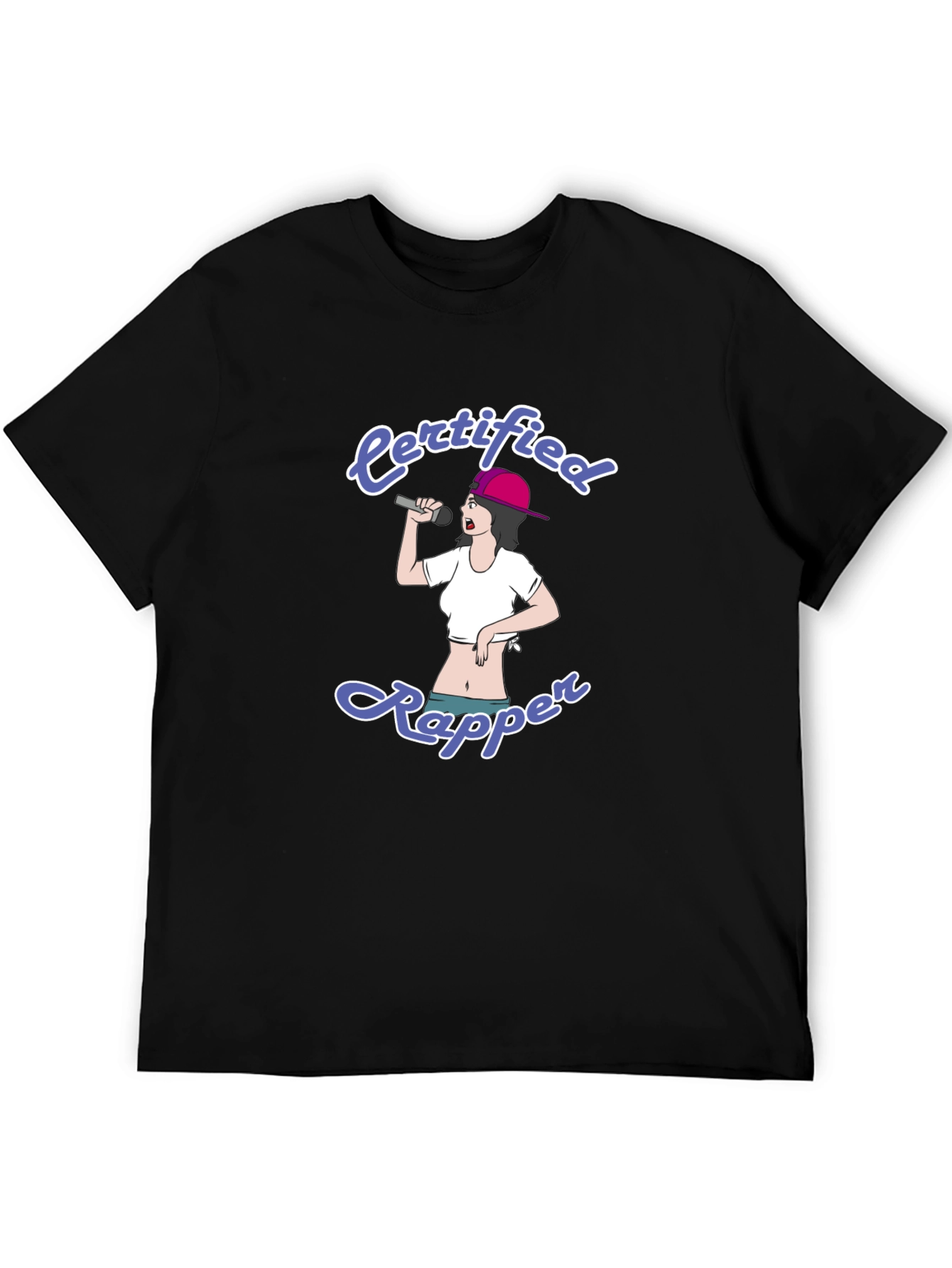 Certified Rapper Graphic T-Shirt - Unisex