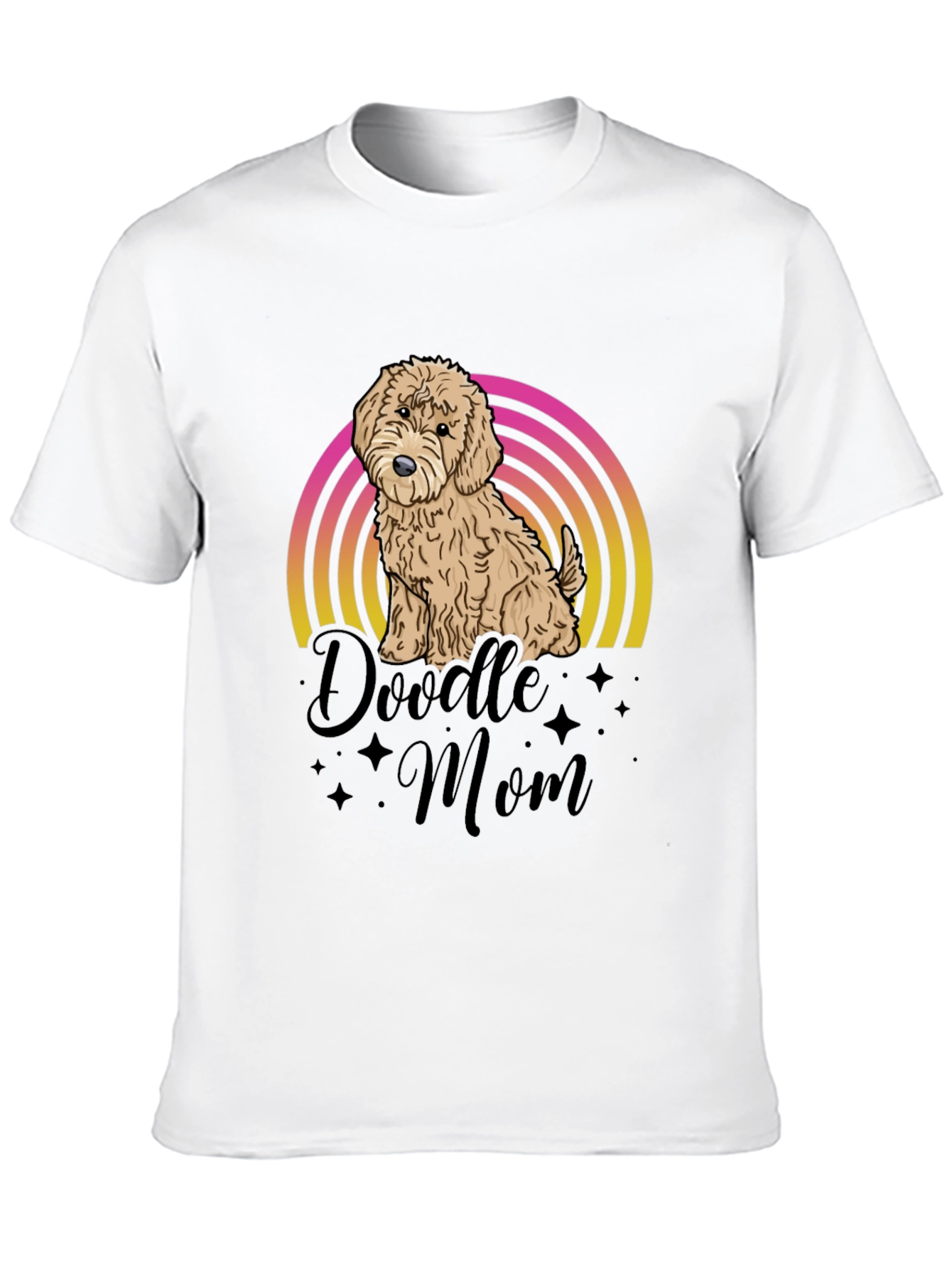 Doodle Mom Graphic Tee - Cute Dog Lover Shirt