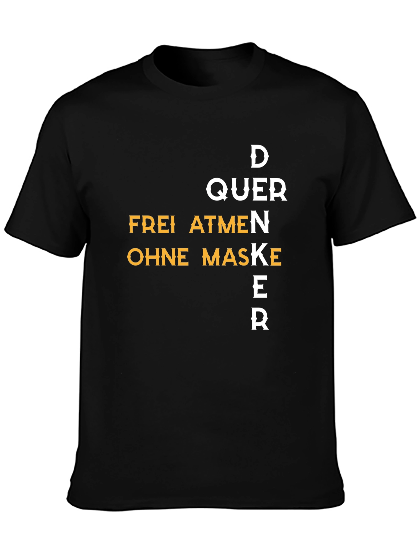 Frei Atmen Black T-Shirt
