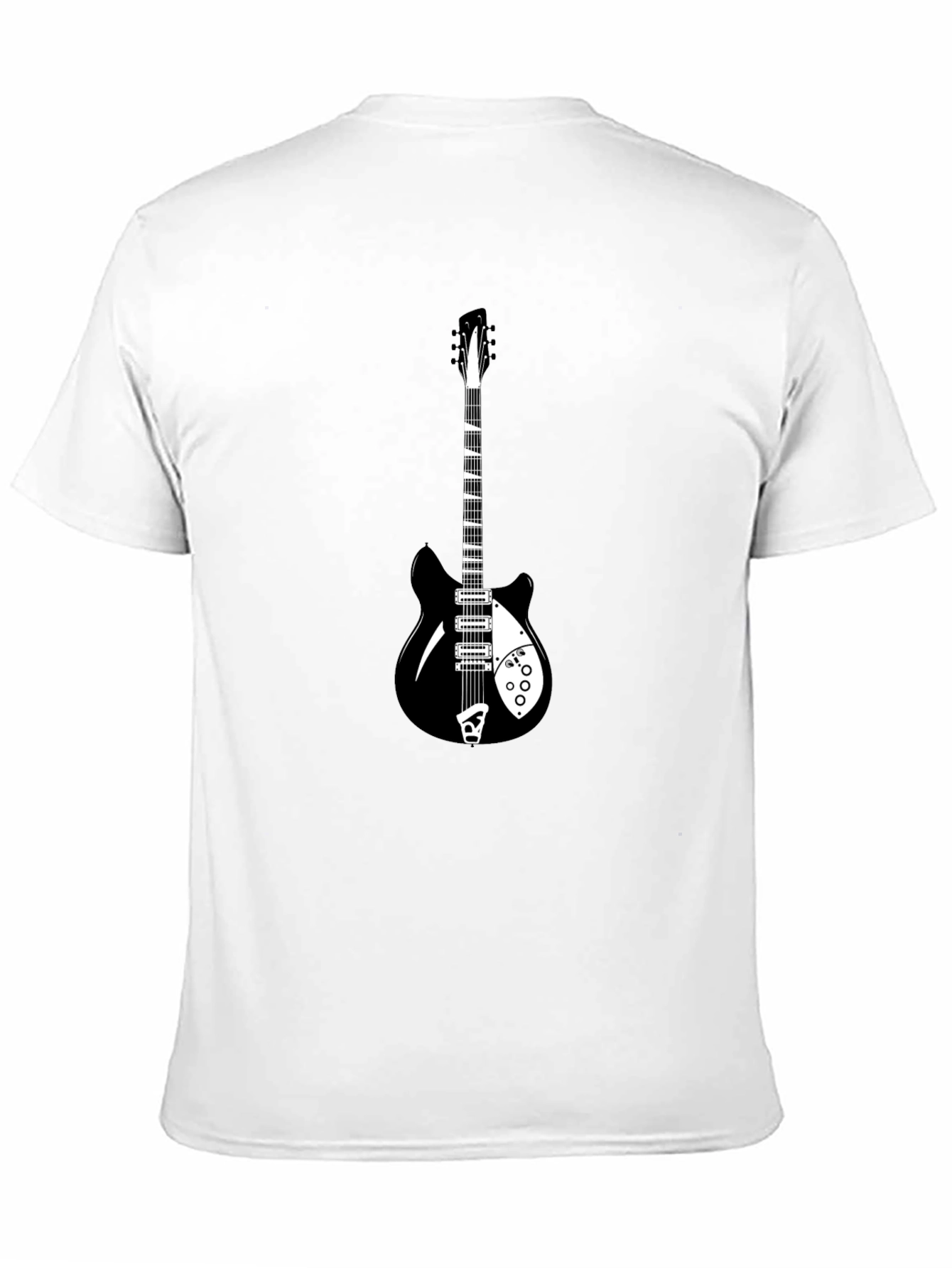Guitar Graphic Tee - Classic Rock Style