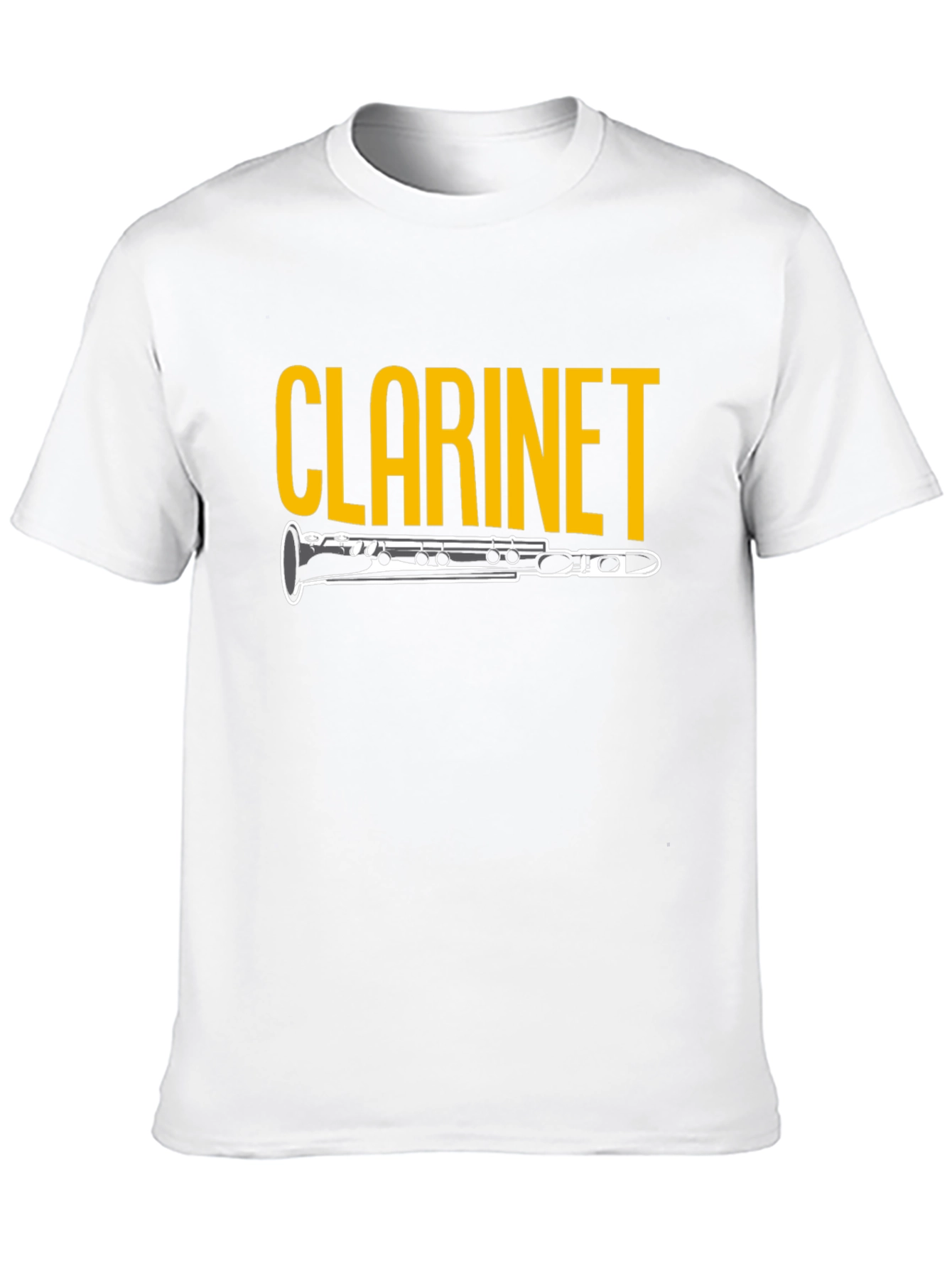 Clarinet Graphic T-Shirt - Music Lover Tee