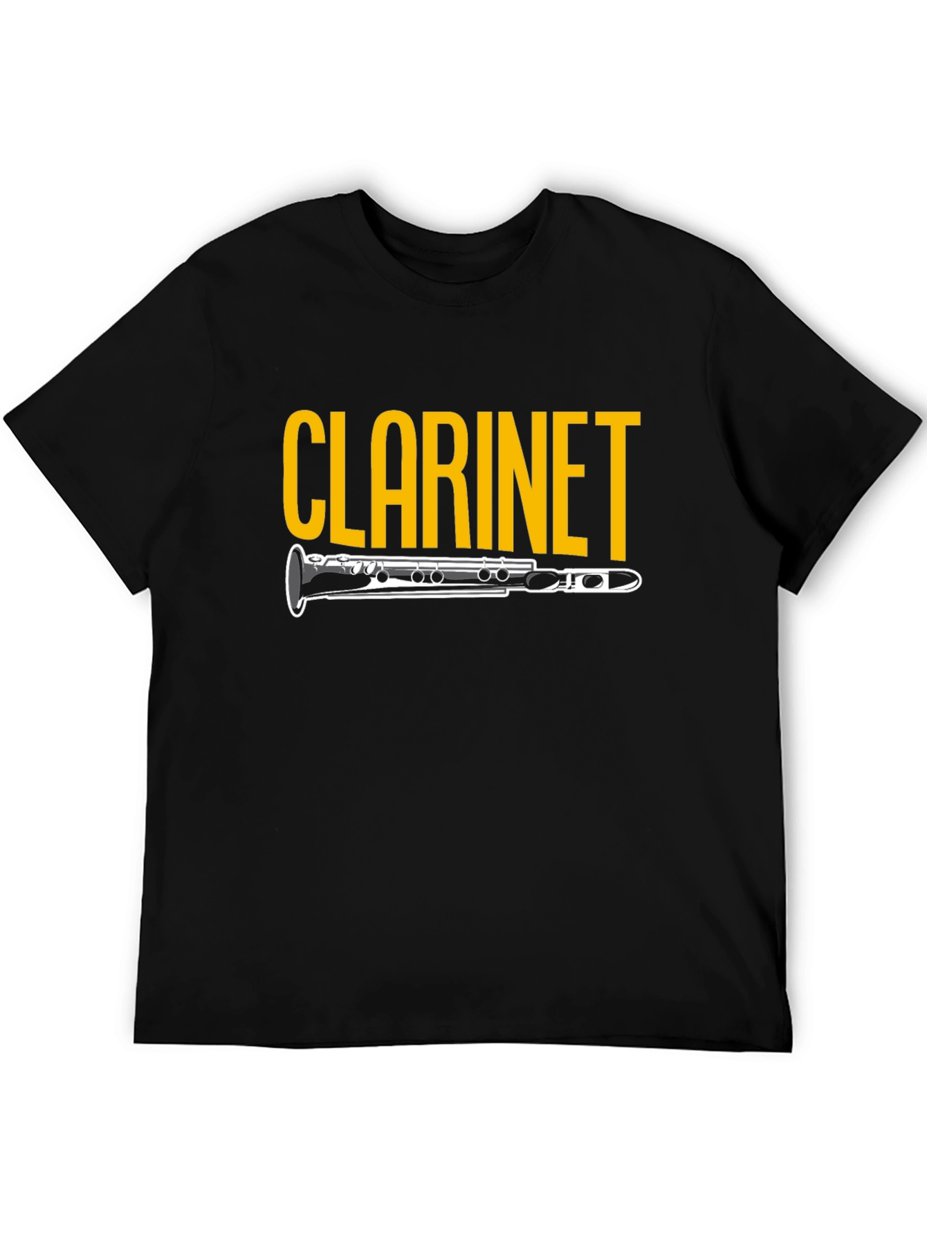 Clarinet Graphic T-Shirt - Music Lover Tee