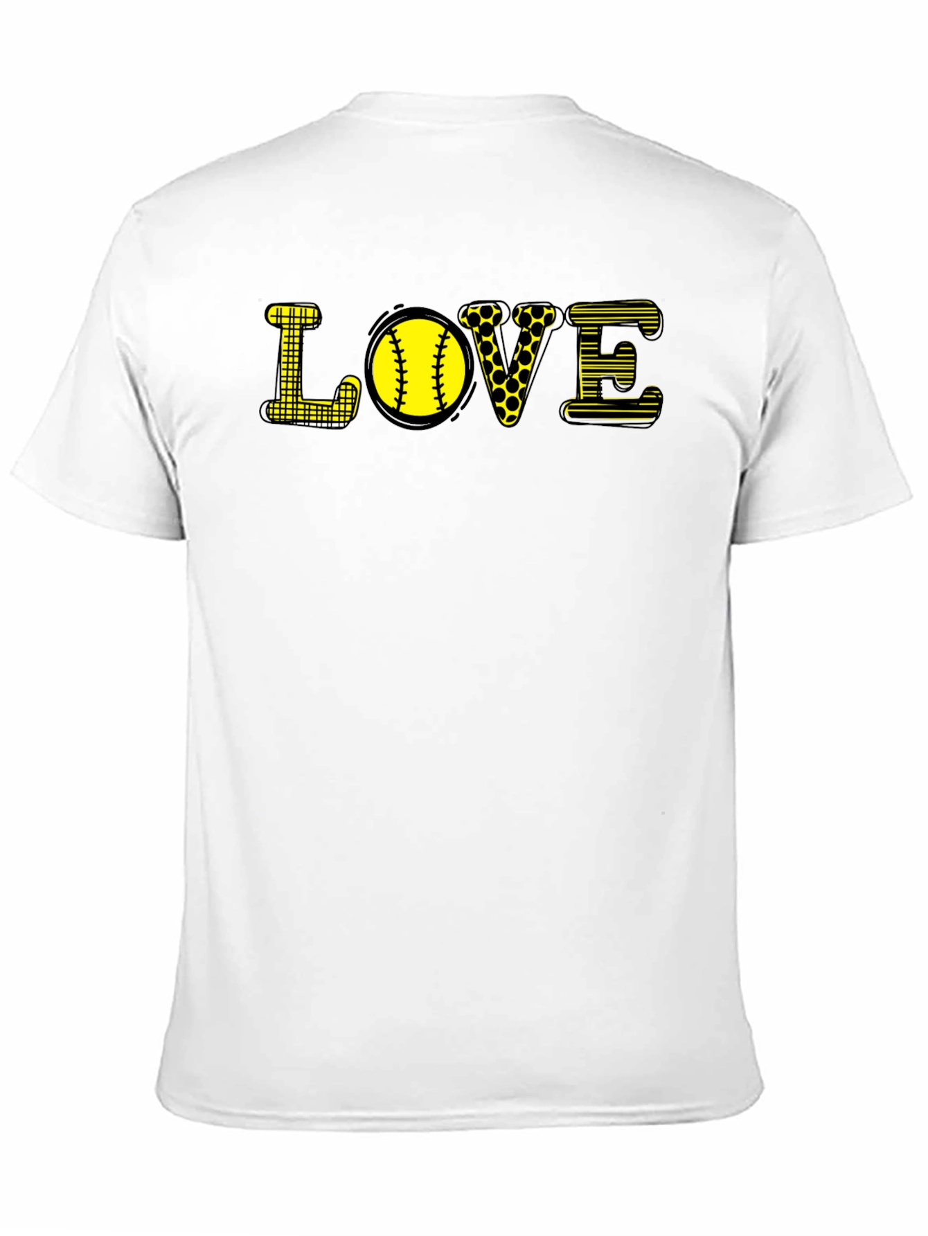 LOVE Softball Graphic T-Shirt