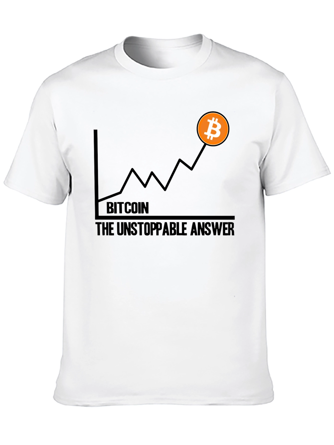 Bitcoin Unstoppable Answer Graphic Tee