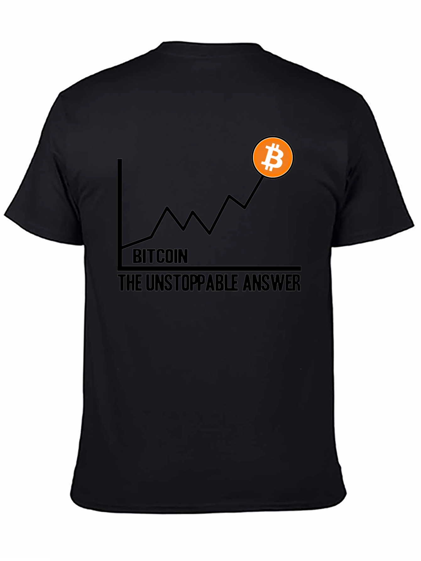 Bitcoin Unstoppable Answer Graphic Tee