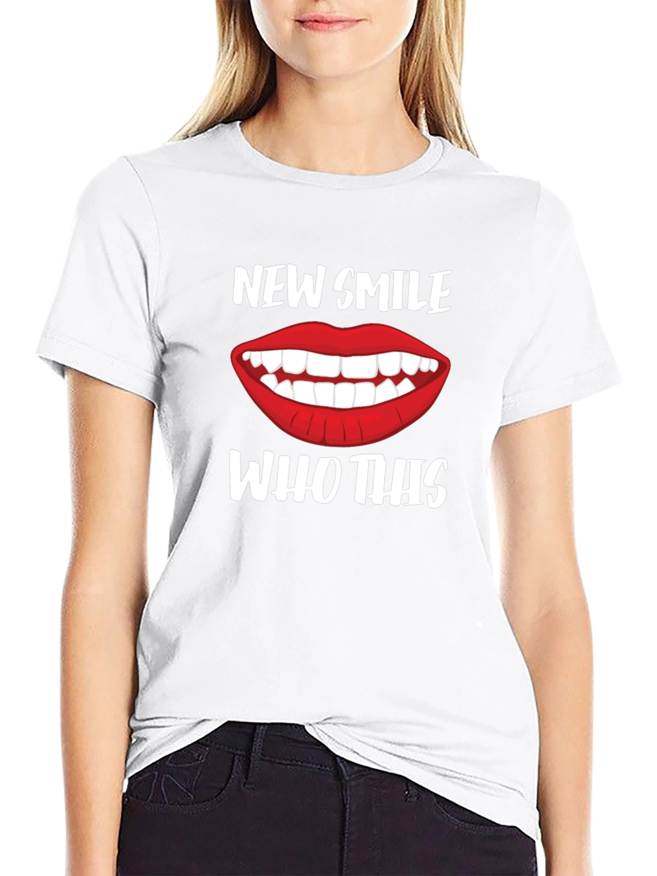 New Smile Who This? Graphic Tee