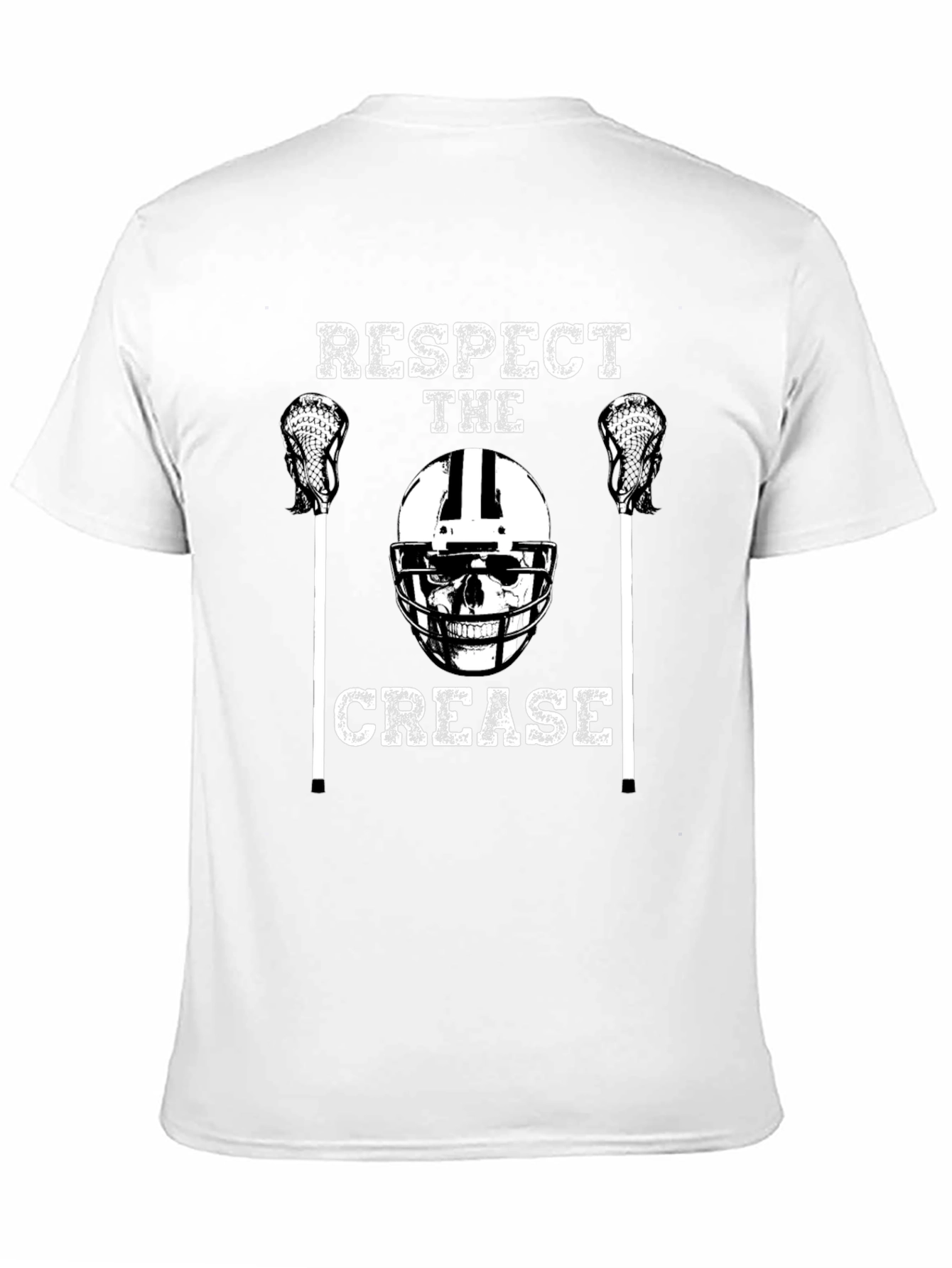 Respect The Crease Lacrosse Graphic Tee