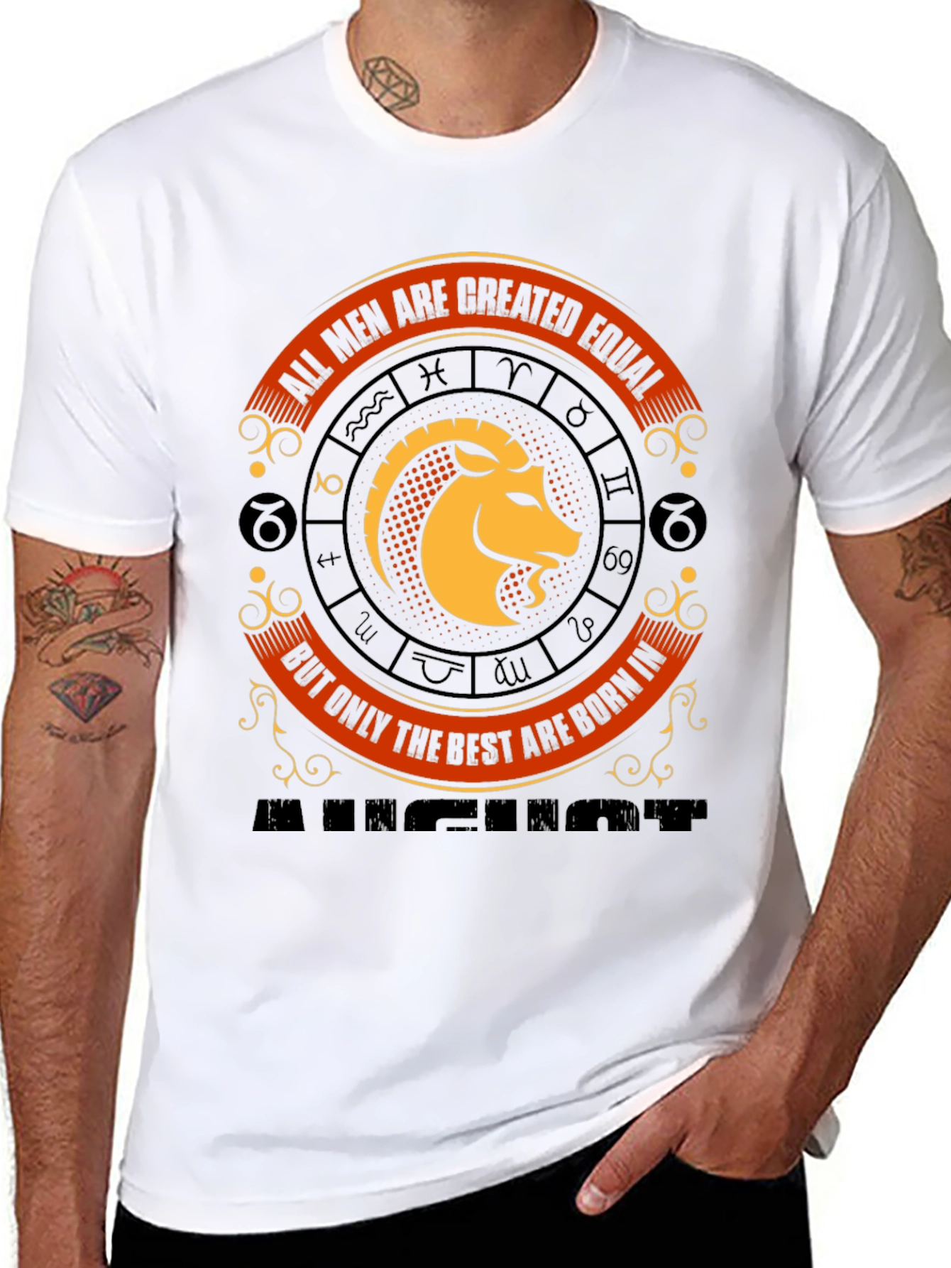 Zodiac T-Shirt - All Men Are Created Equal