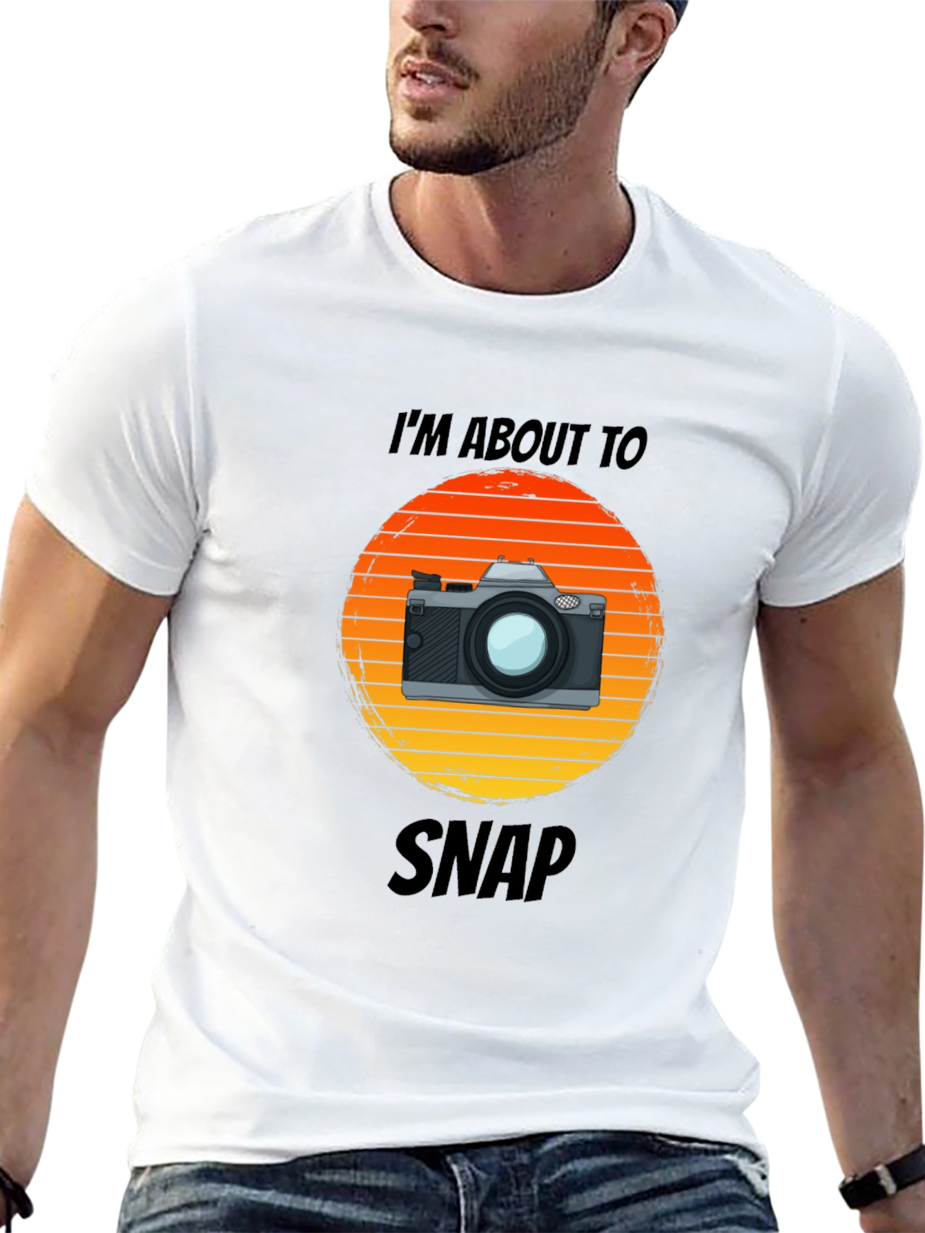 Im About To Snap T-Shirt - Photographer Graphic Tee