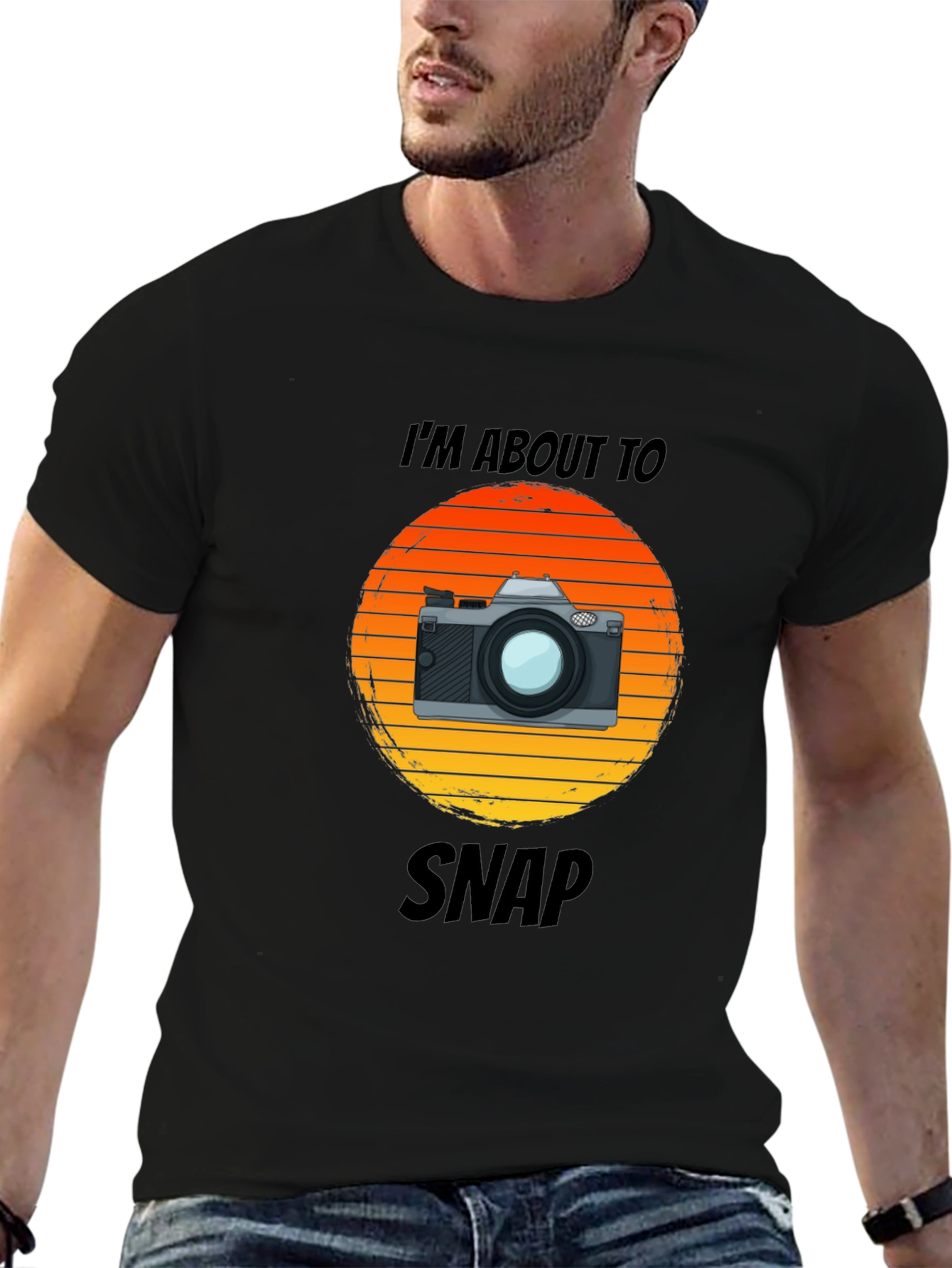 Im About To Snap T-Shirt - Photographer Graphic Tee